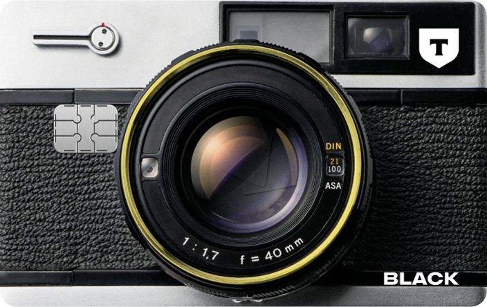 Карта Black стиль 3