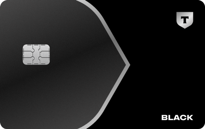 Карта Black — основной дизайн