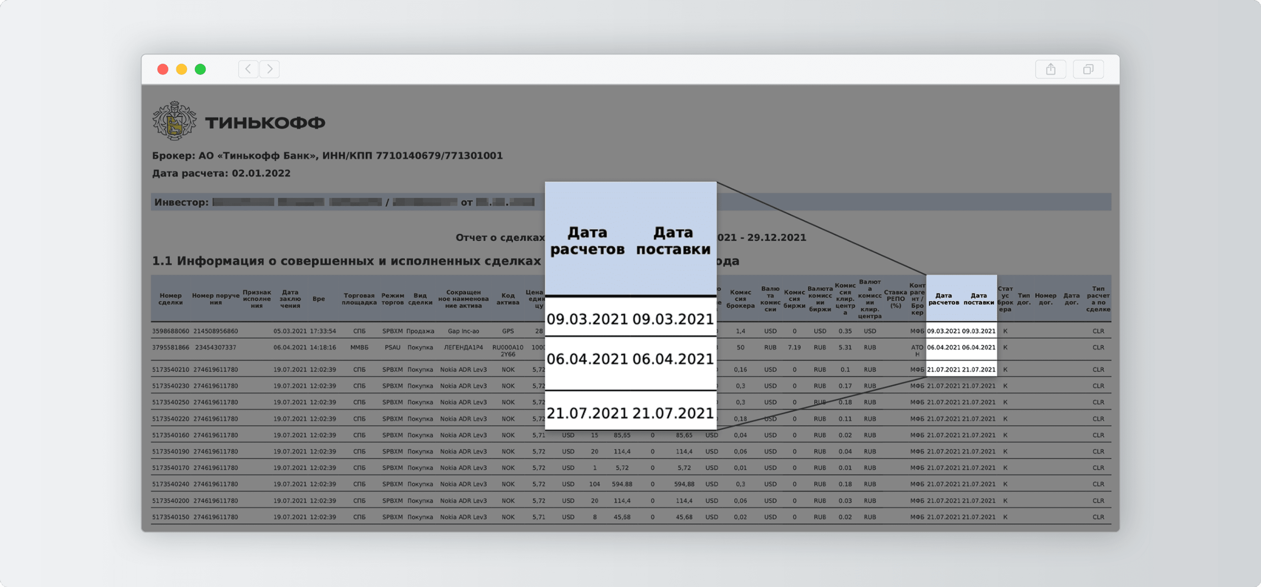 Рассчитать дату продажи билетов. Брокерский отчет. Брокерский отчет анализ. Расчетная Дата. Отчет брокера Сбербанк как читать.