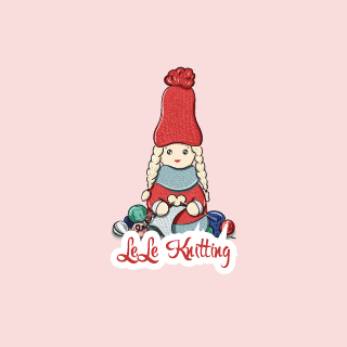 Логотип "LeLe Knitting"
