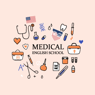 Логотип "Medical English"