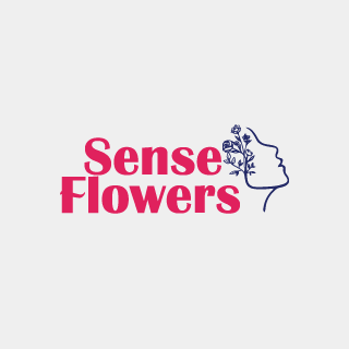 Логотип "Sense Flowers"