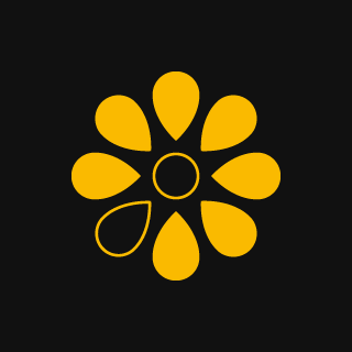Логотип "ЦВЕТЫ НА РАЙОНЕ"