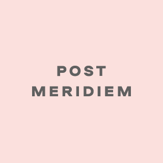 Логотип "<p>POST MERIDIEM</p>"