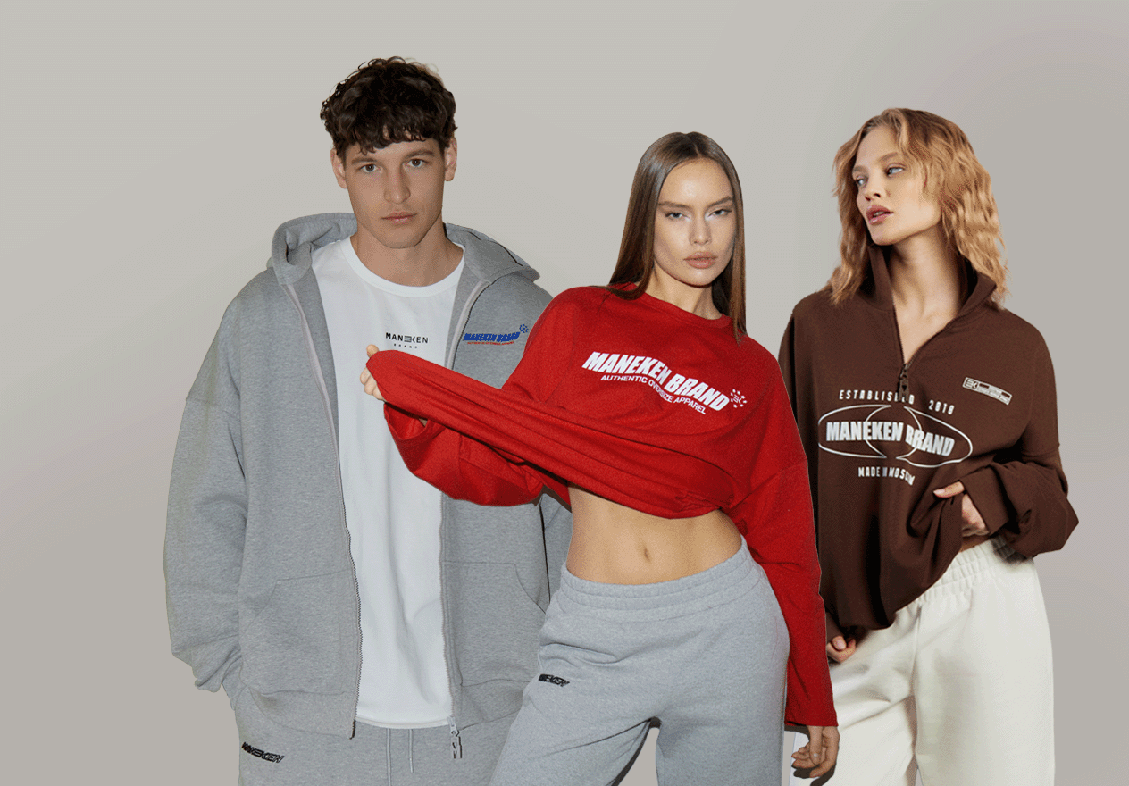 Графический блок "Maneken brand"