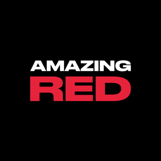 Логотип "<p>AMAZING RED</p>"