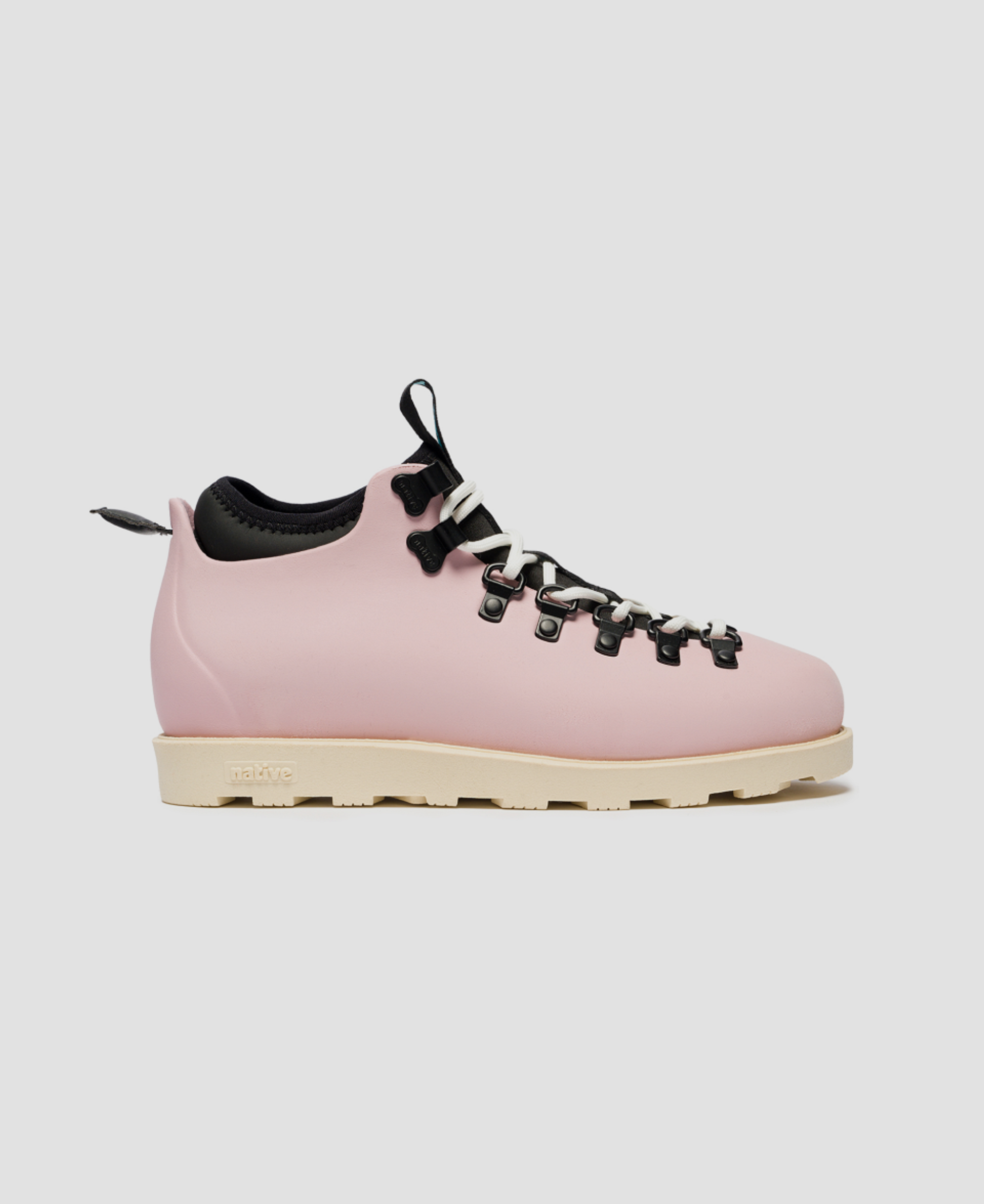 Native обзор. Ботинки Fitzsimmons CITYLITE Dust Pink/Bone White. Ботинки native бежевые. Native обувь женская.