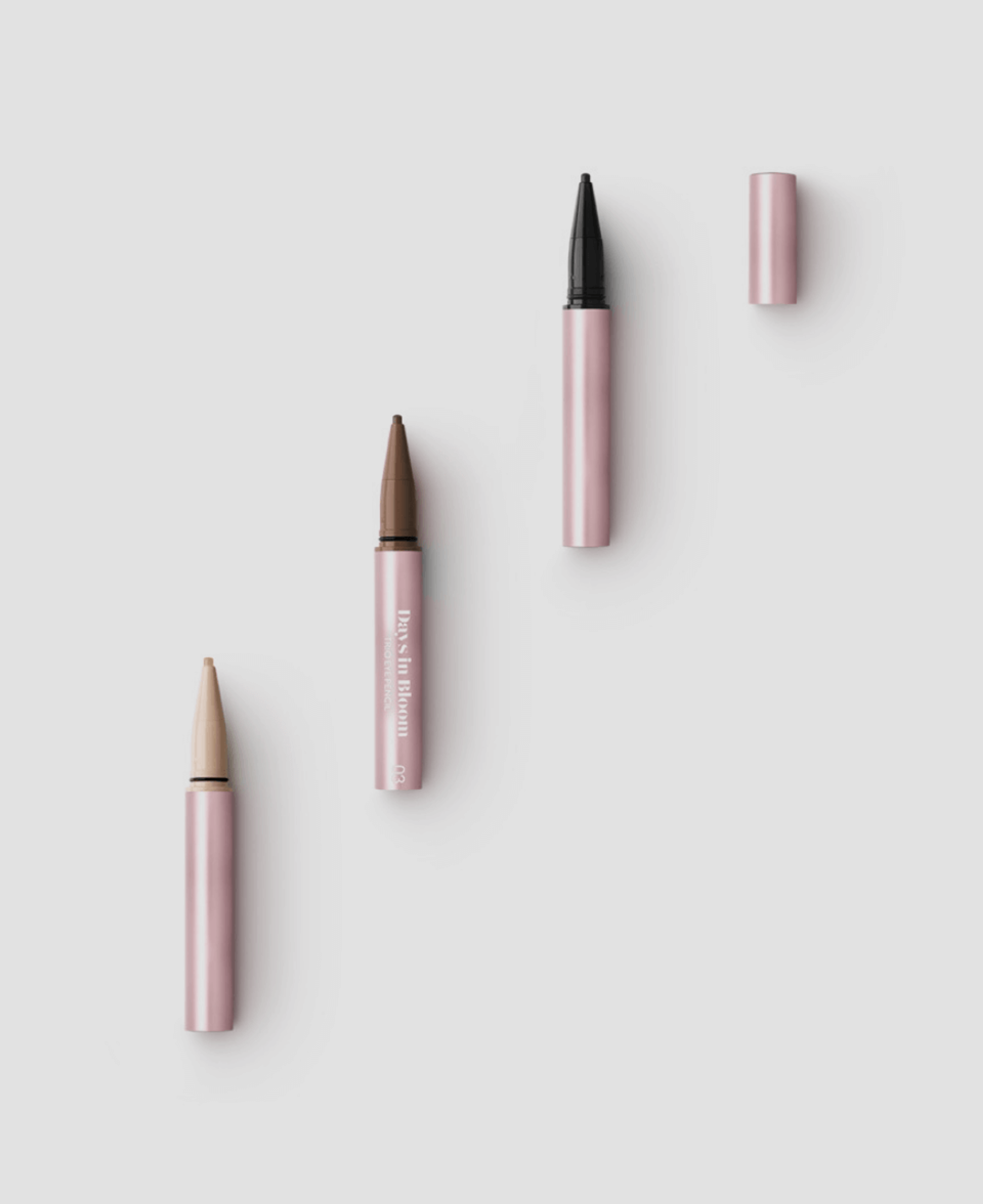 Тройной карандаш для глаз KIko Milano Days in Bloom Trio Eye Pencil 03 