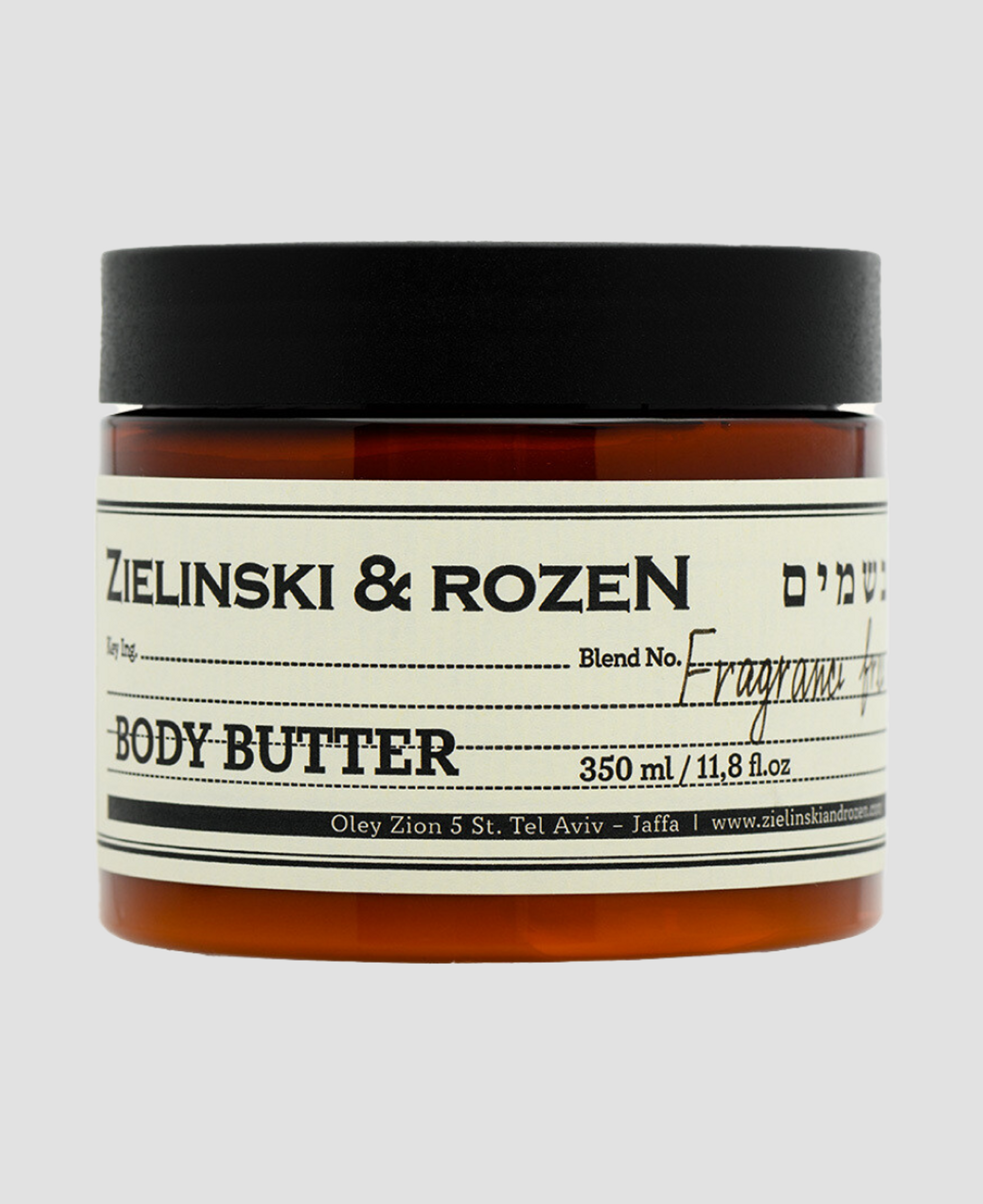 Крем-масло для тела Zielinski & Rozen Fragrance Free