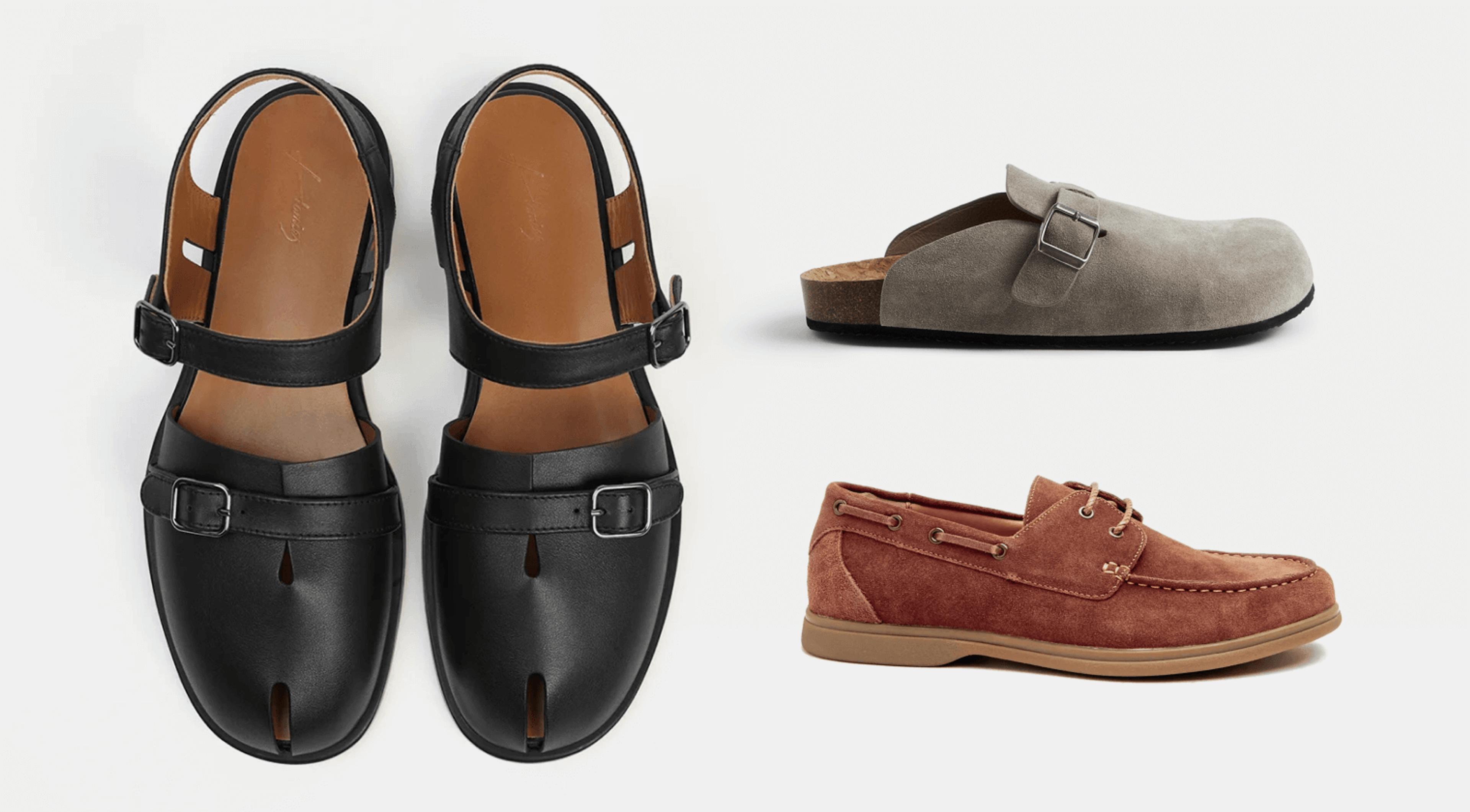 Мужская обувь на лето: кожаный выпуск