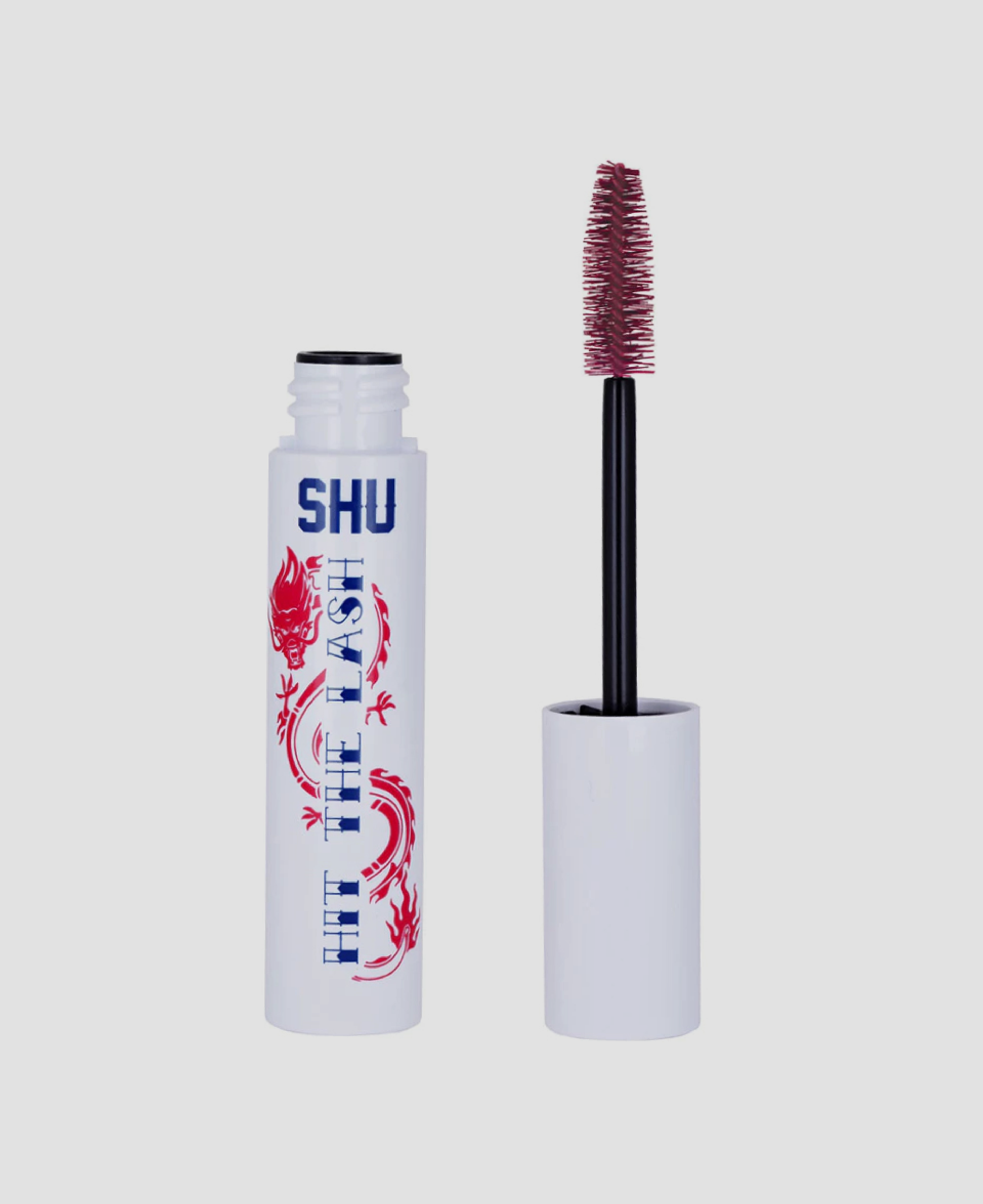 Бордовая тушь Shu