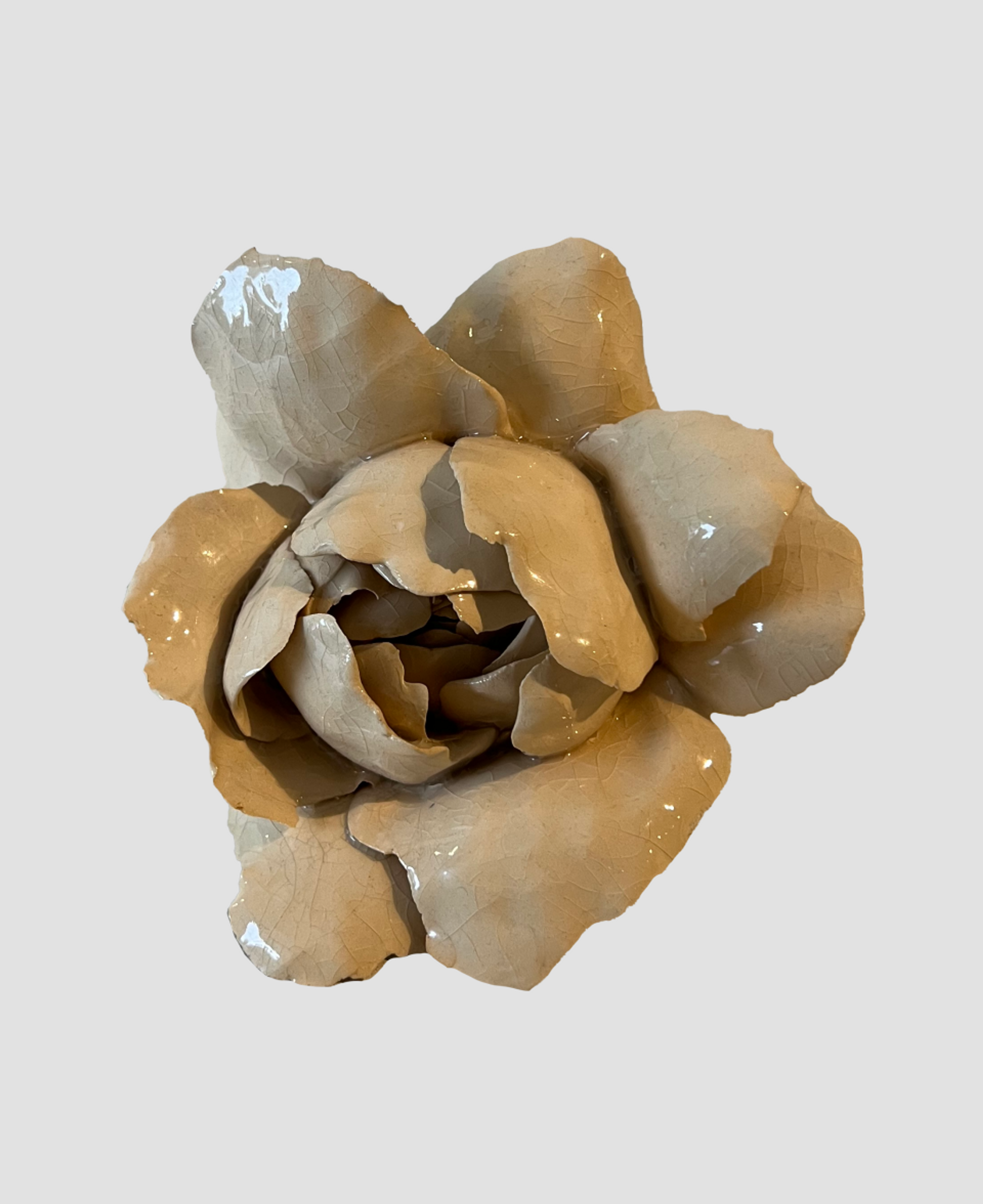 Роза из керамики Asiya Bareeva