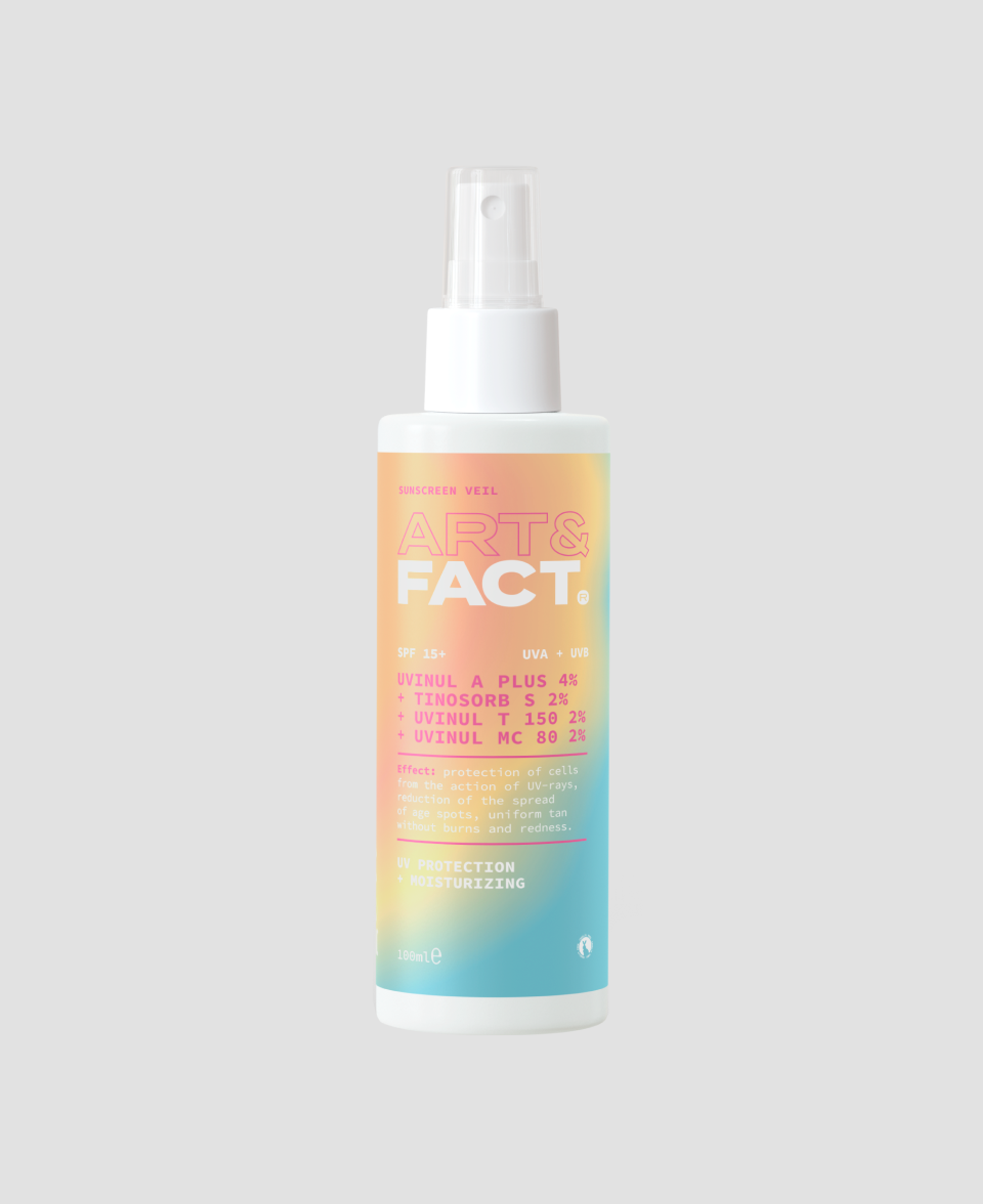 Солнцезащитная вуаль SPF 15+ для лица и тела Art & Fact