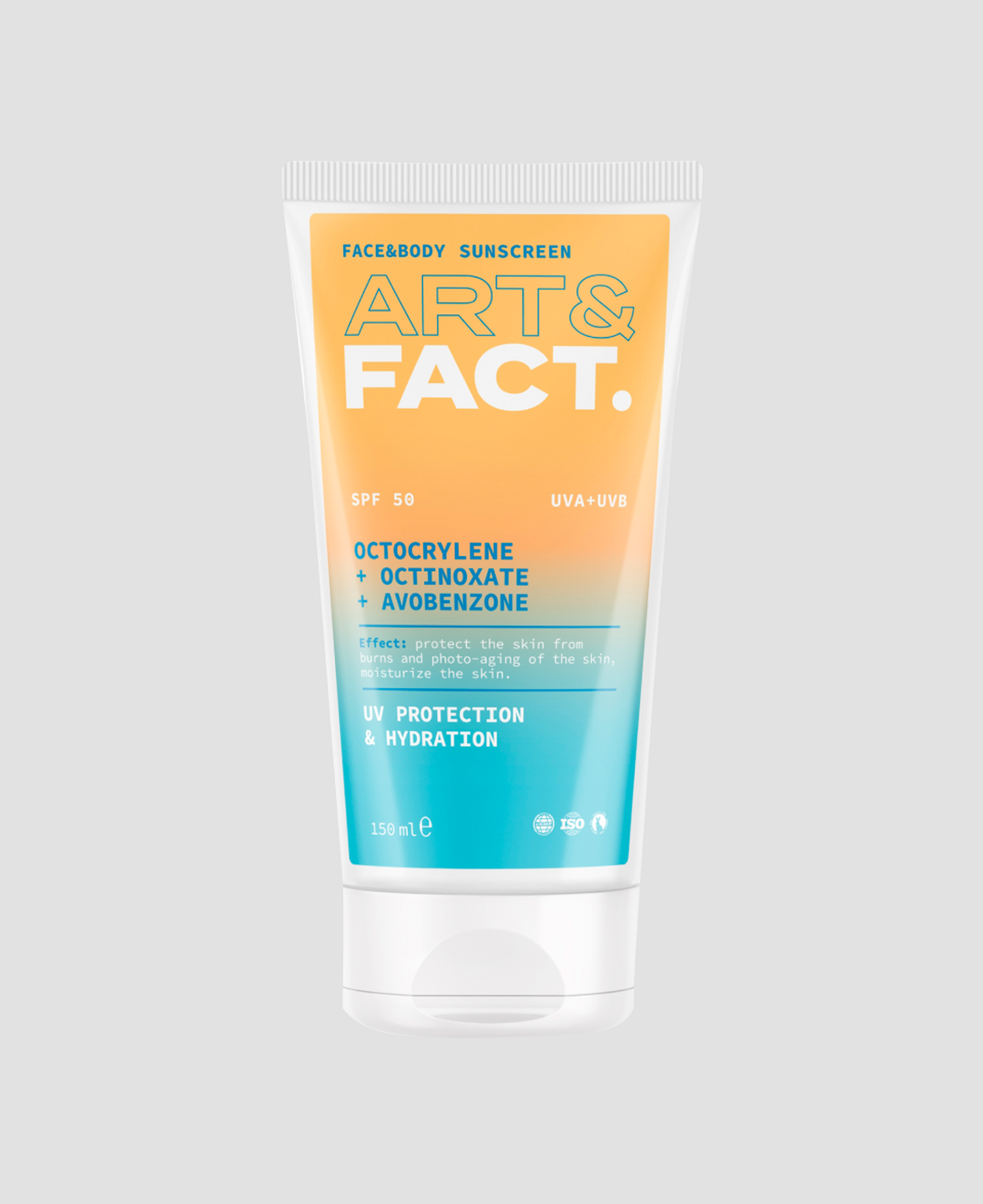 Солнцезащитный крем для лица и тела Art & Fact SPF 50