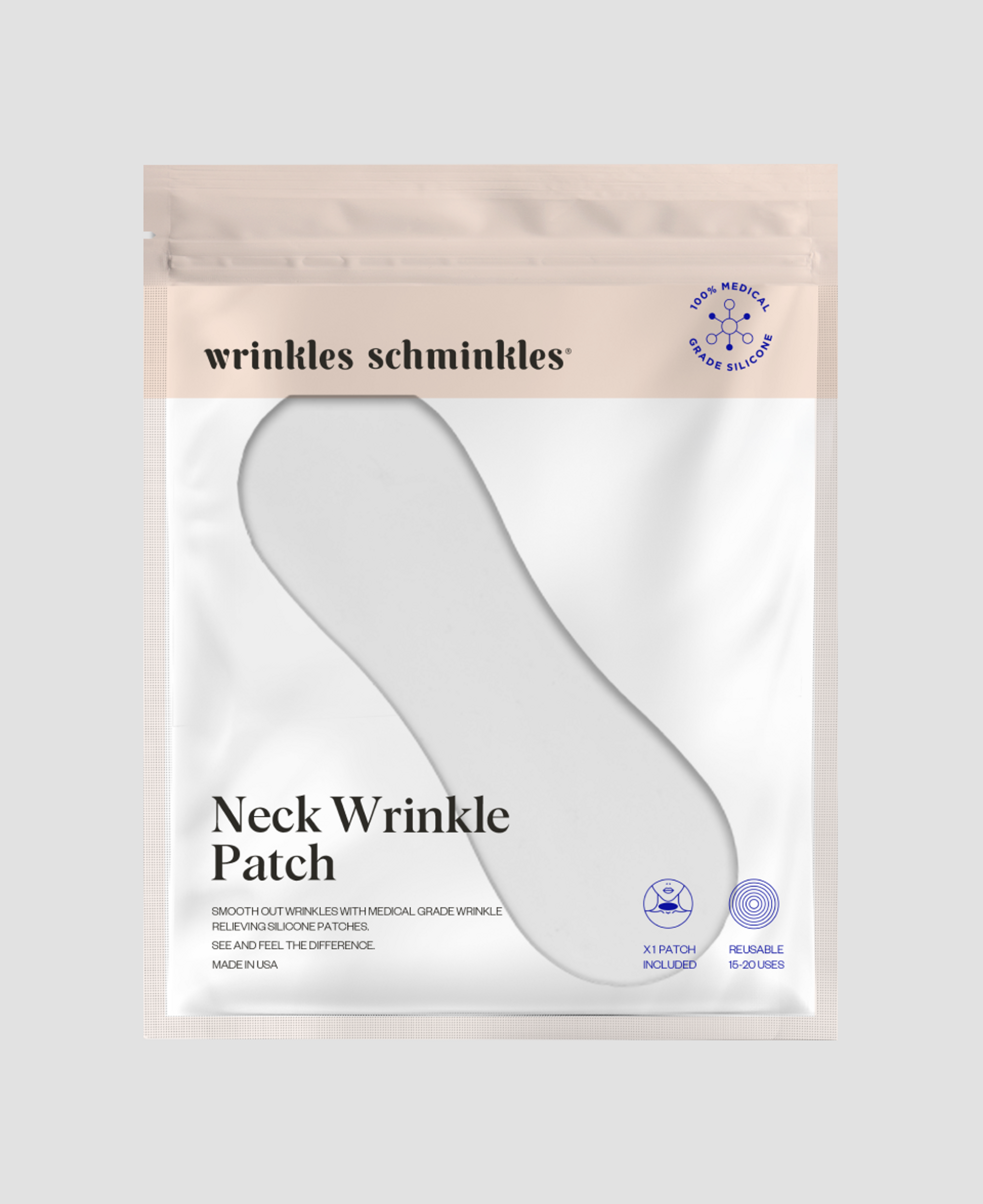 Патчи от морщин на шее Wrinkles Schminkles