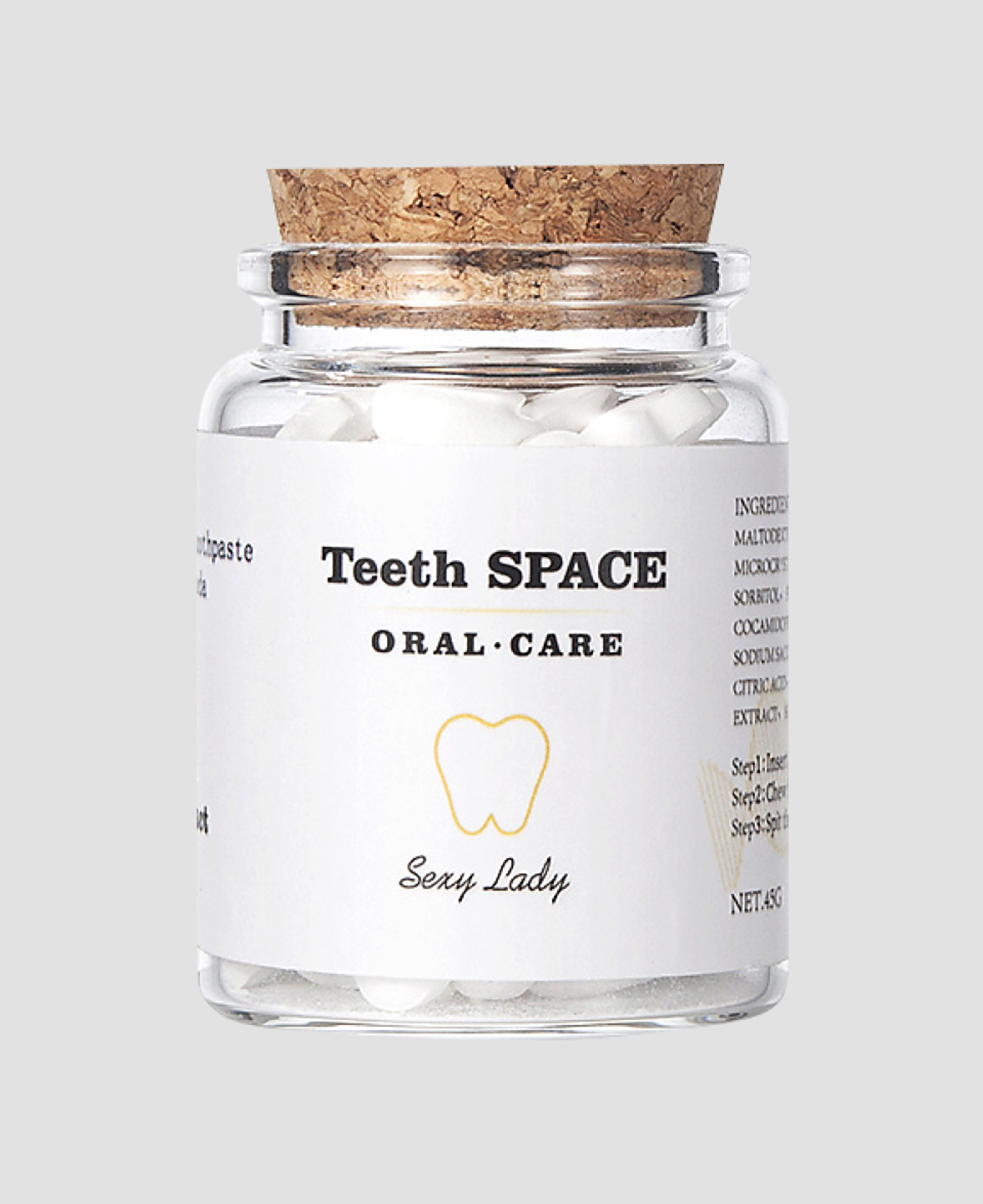 Зубная паста в таблетках Teeth Space