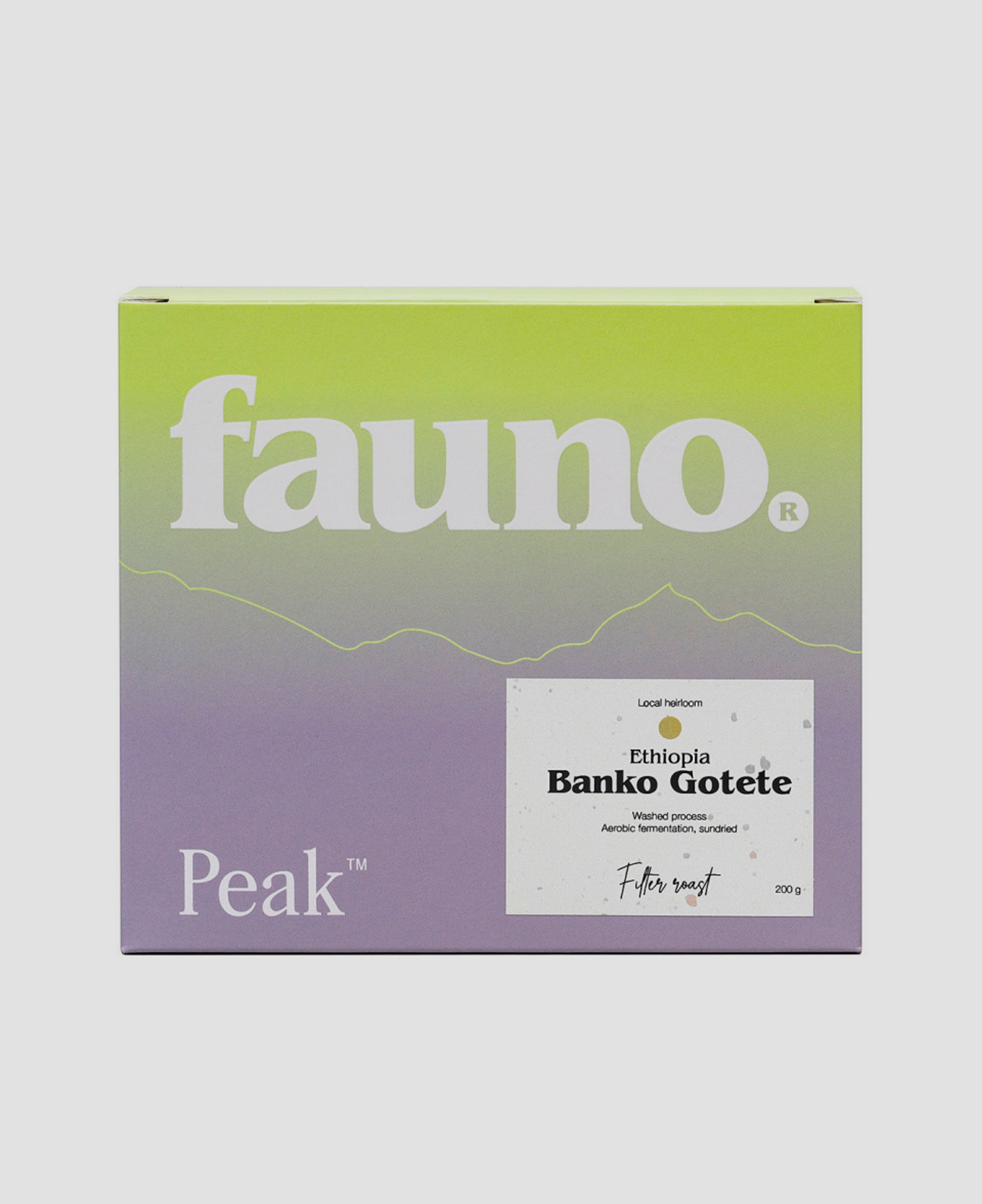 Кофе Peak × Fauno