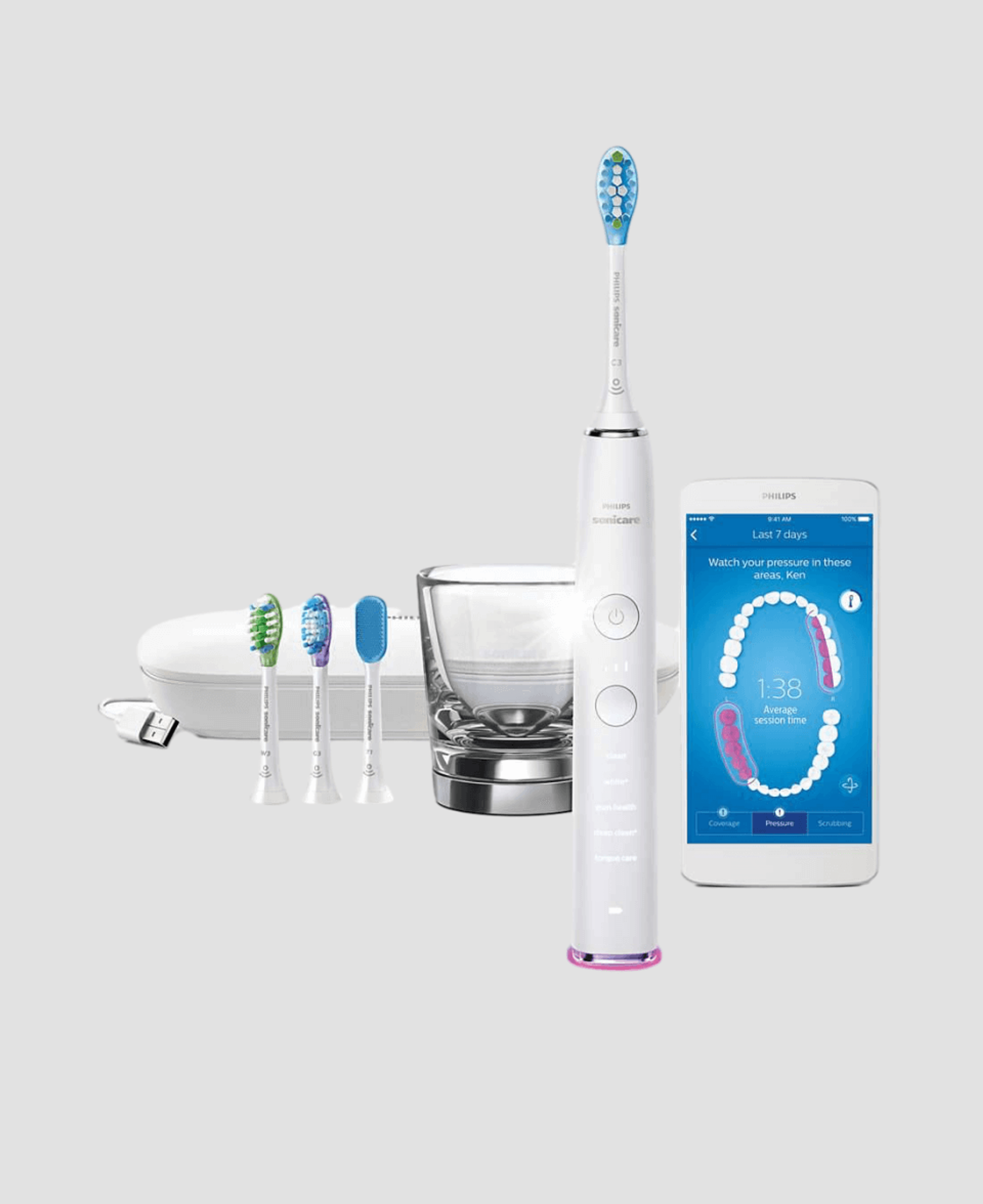 Электрическая зубная щетка Philips Sonicare DiamondClean Smart