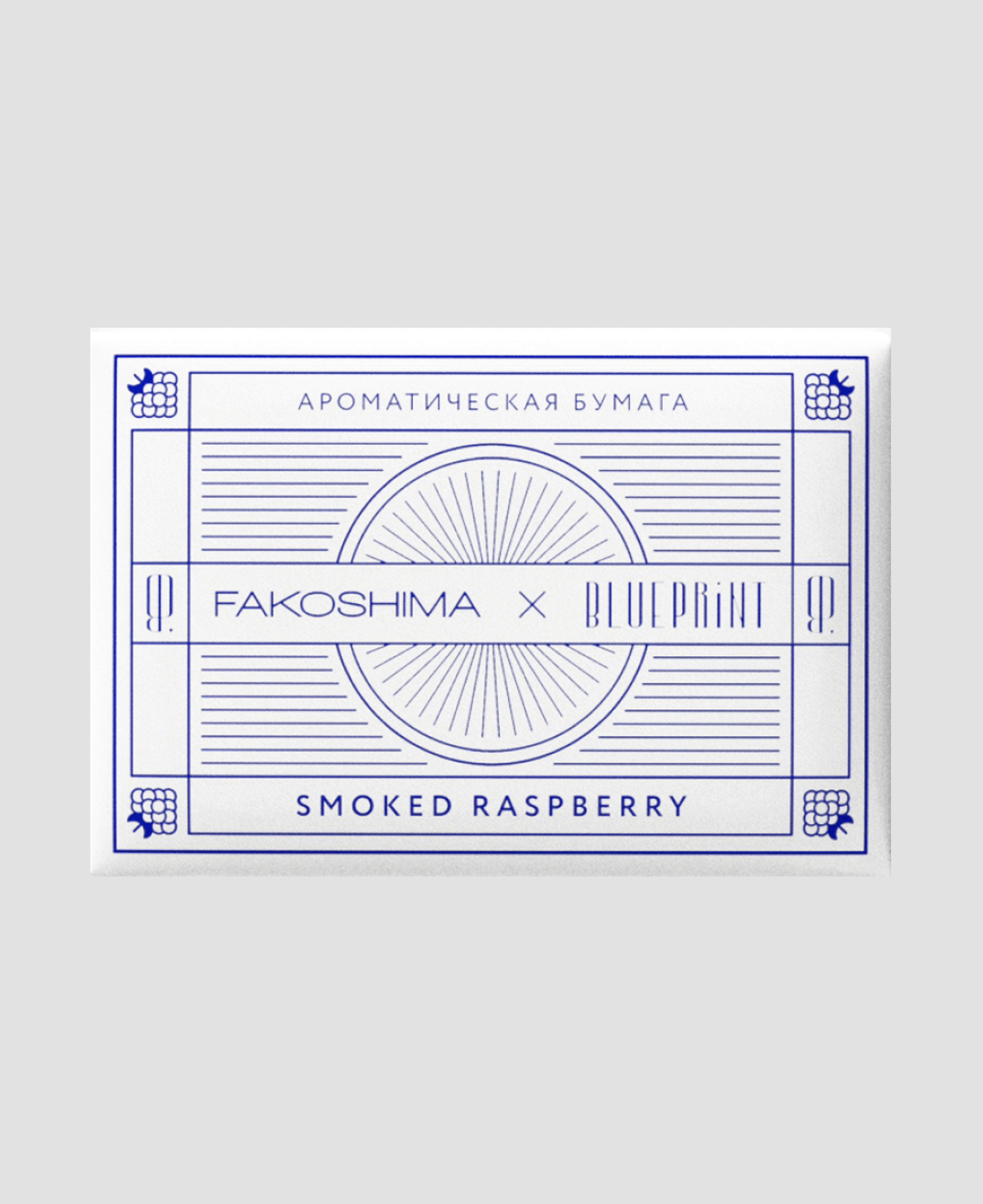Ароматическая бумага Fakoshina × Blueprint 