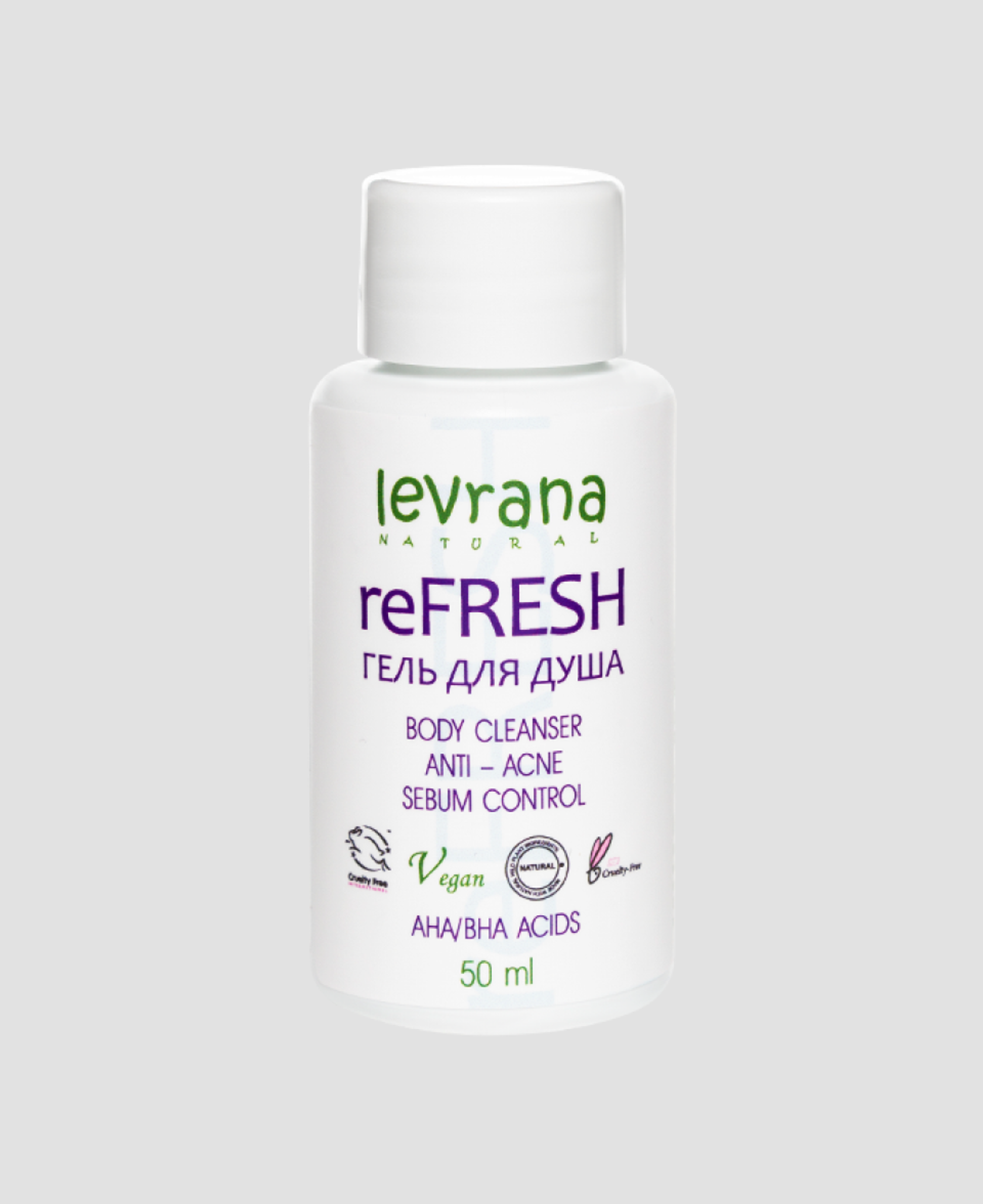 Гель для душа Levrana Refresh