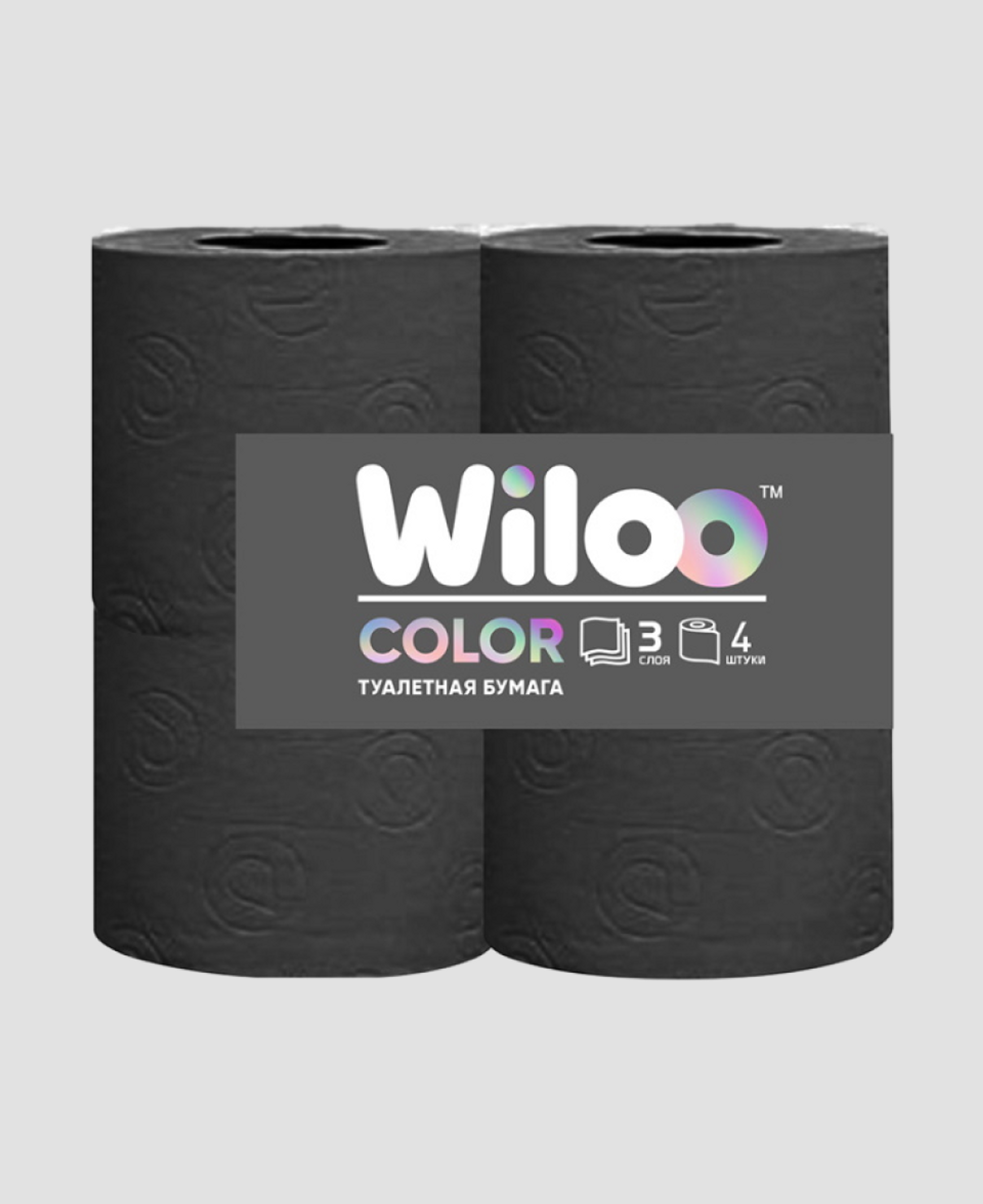Туалетная бумага Wiloo Color