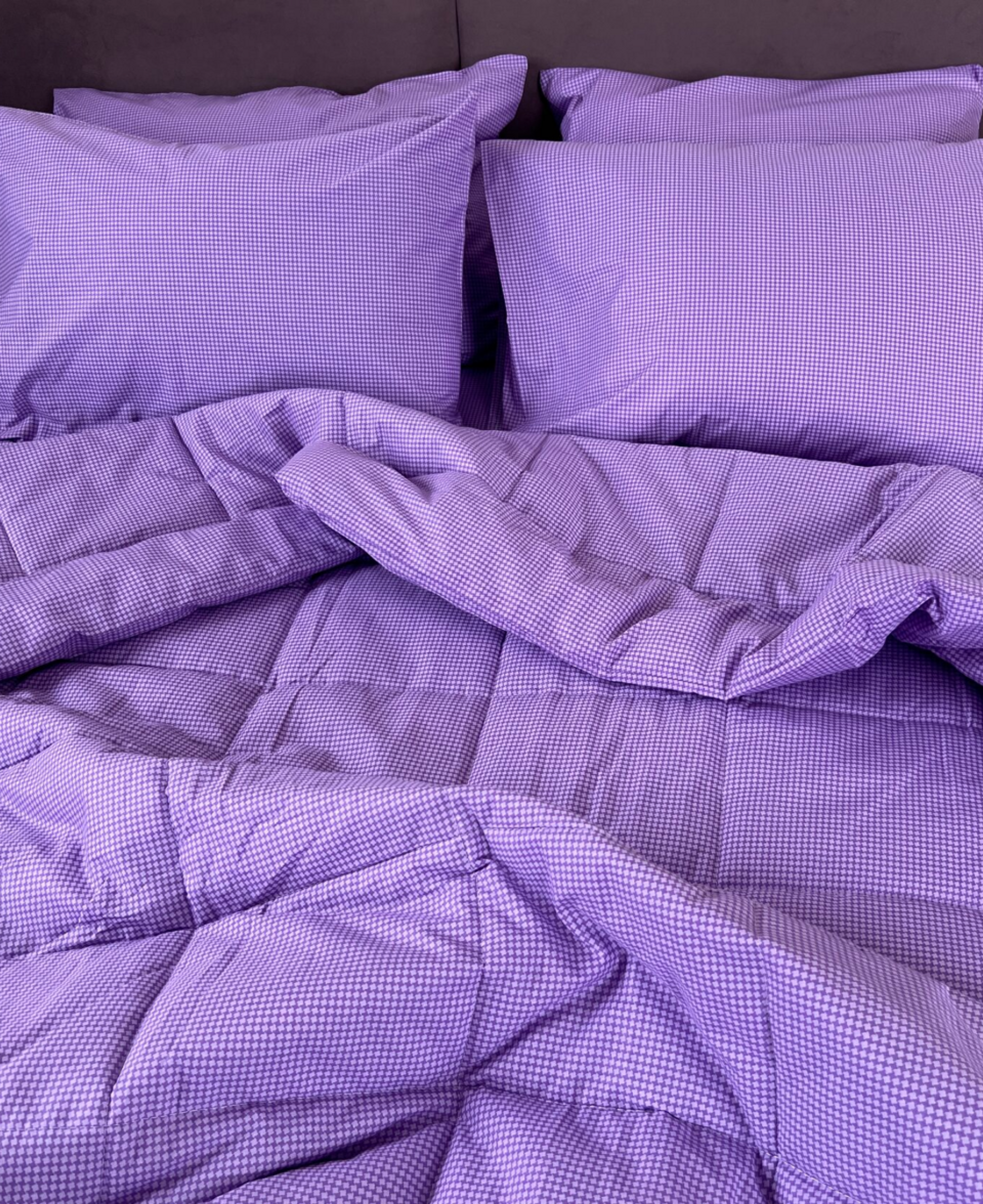 Комплект постельного белья из перкаля с одеялом