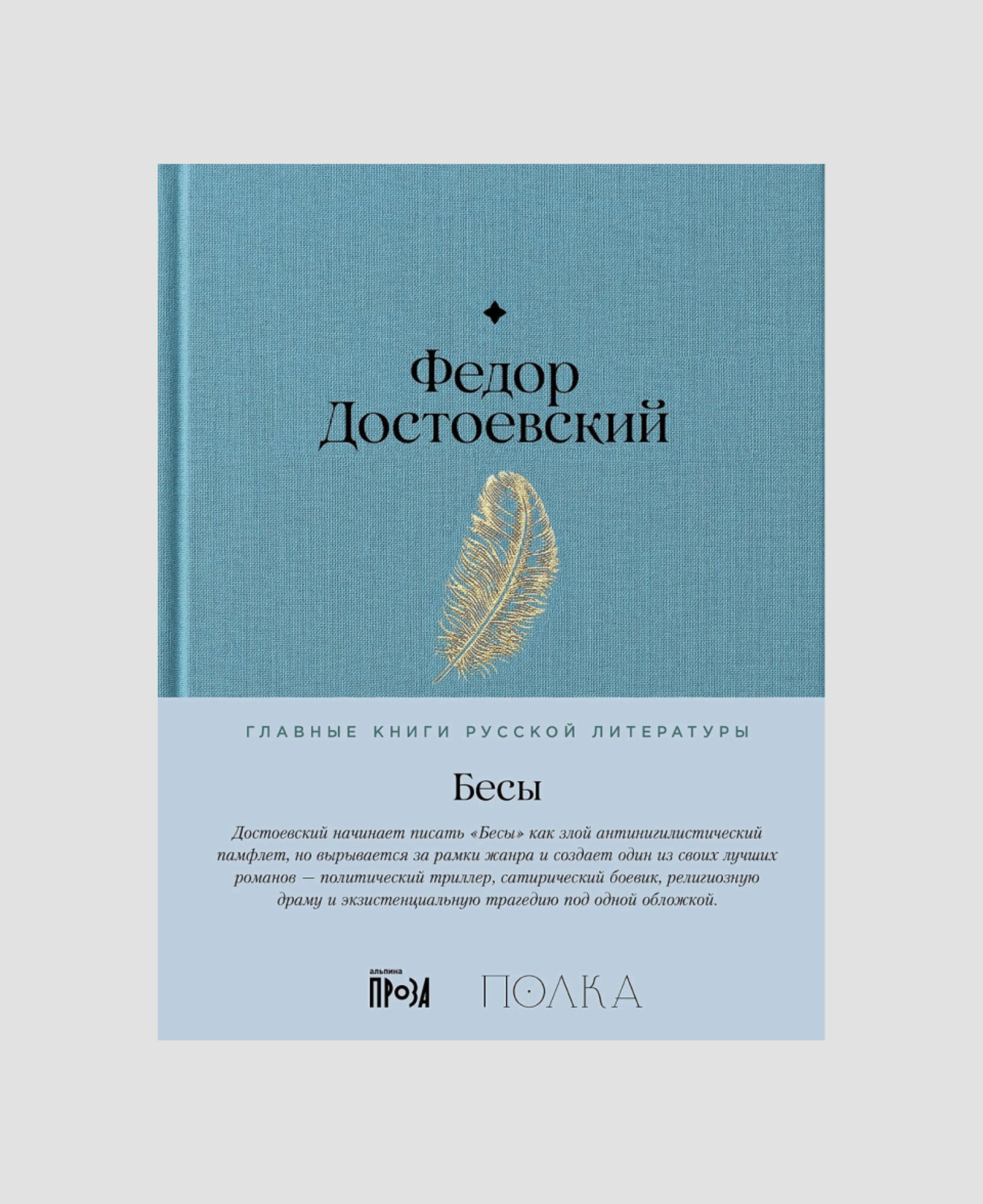 Книга «Бесы», Ф.М. Достоевский