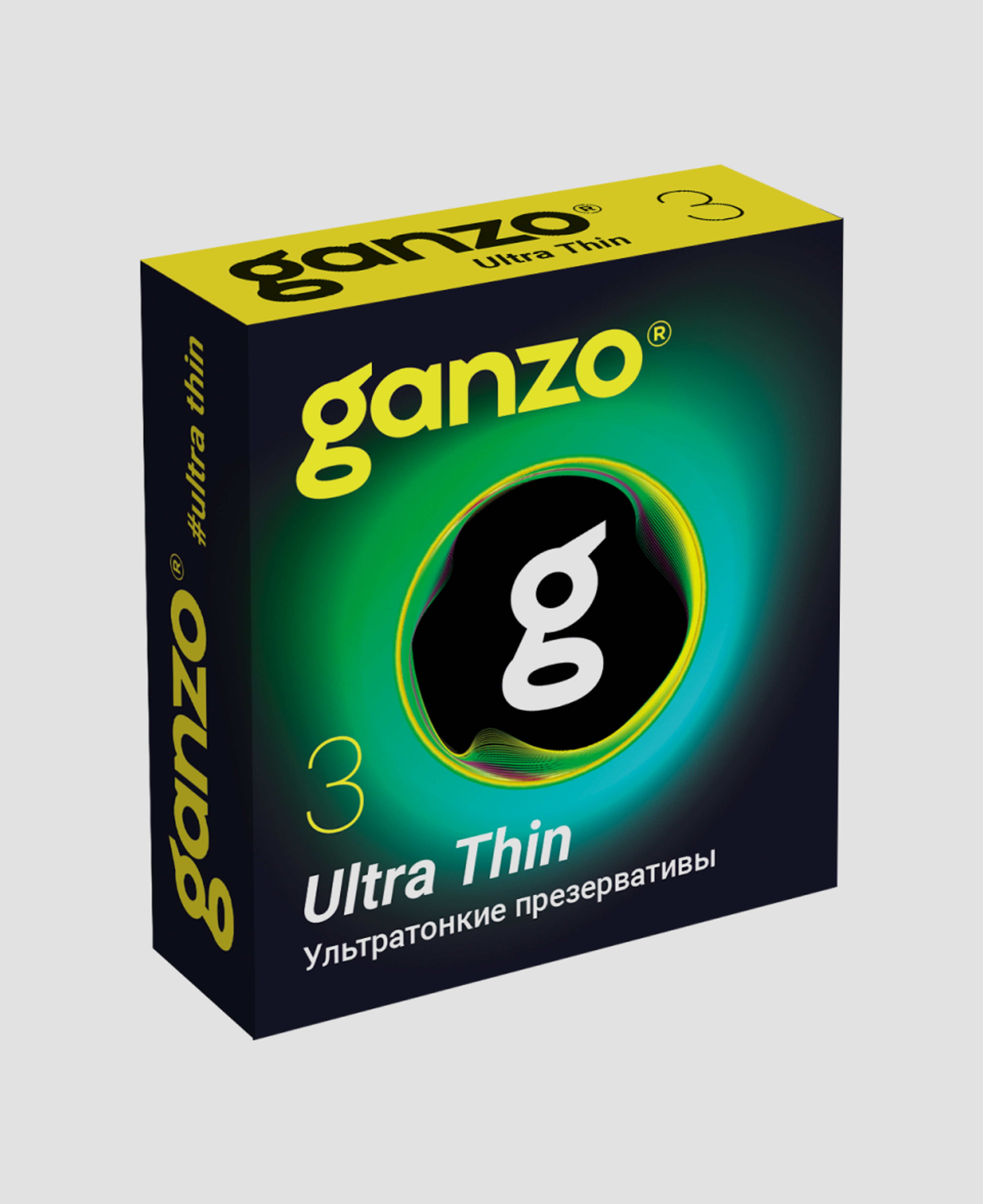 Ультратонкие презервативы Ganzo Ultra Thin