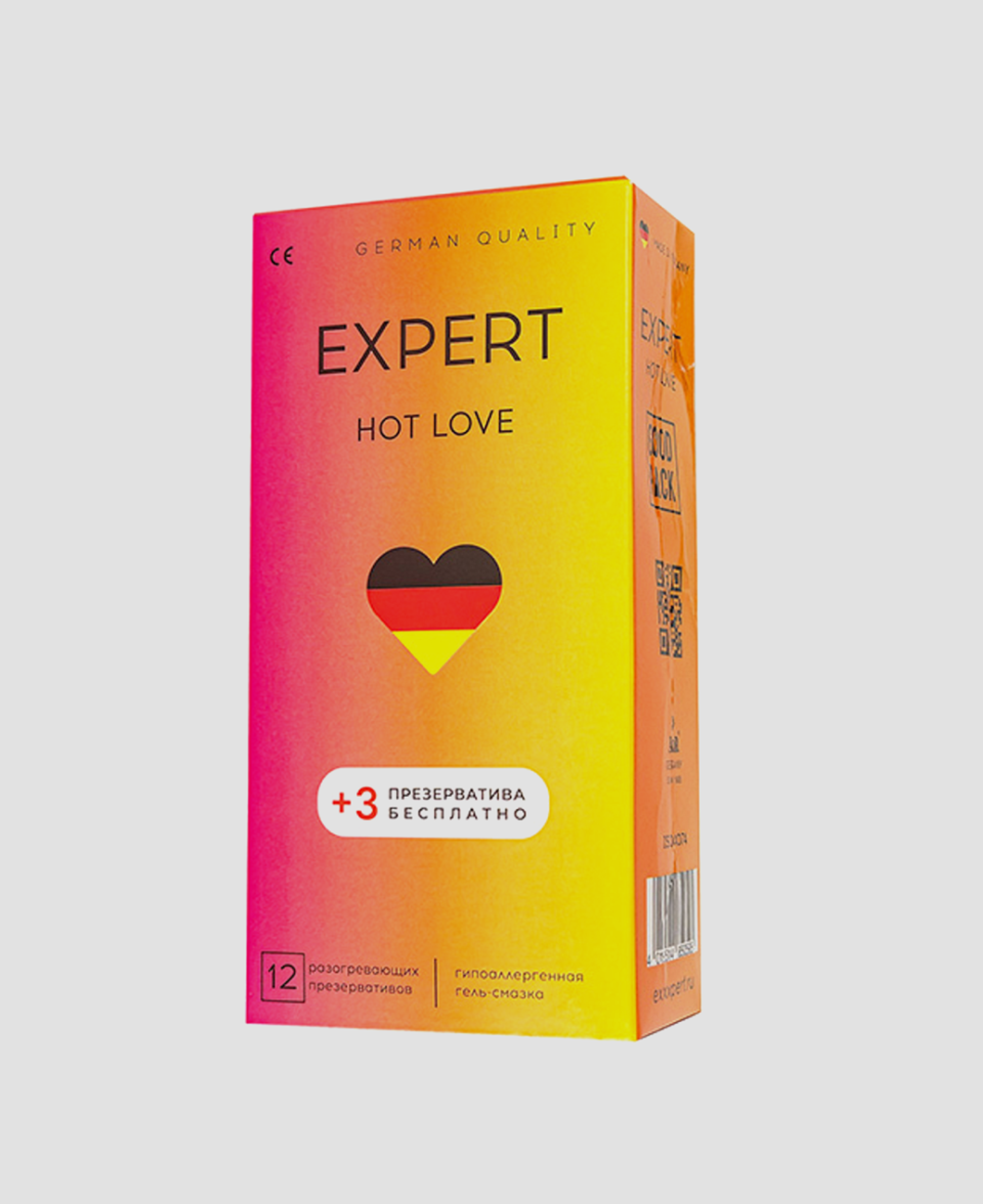Презервативы с разогревающим эффектом Expert Hot