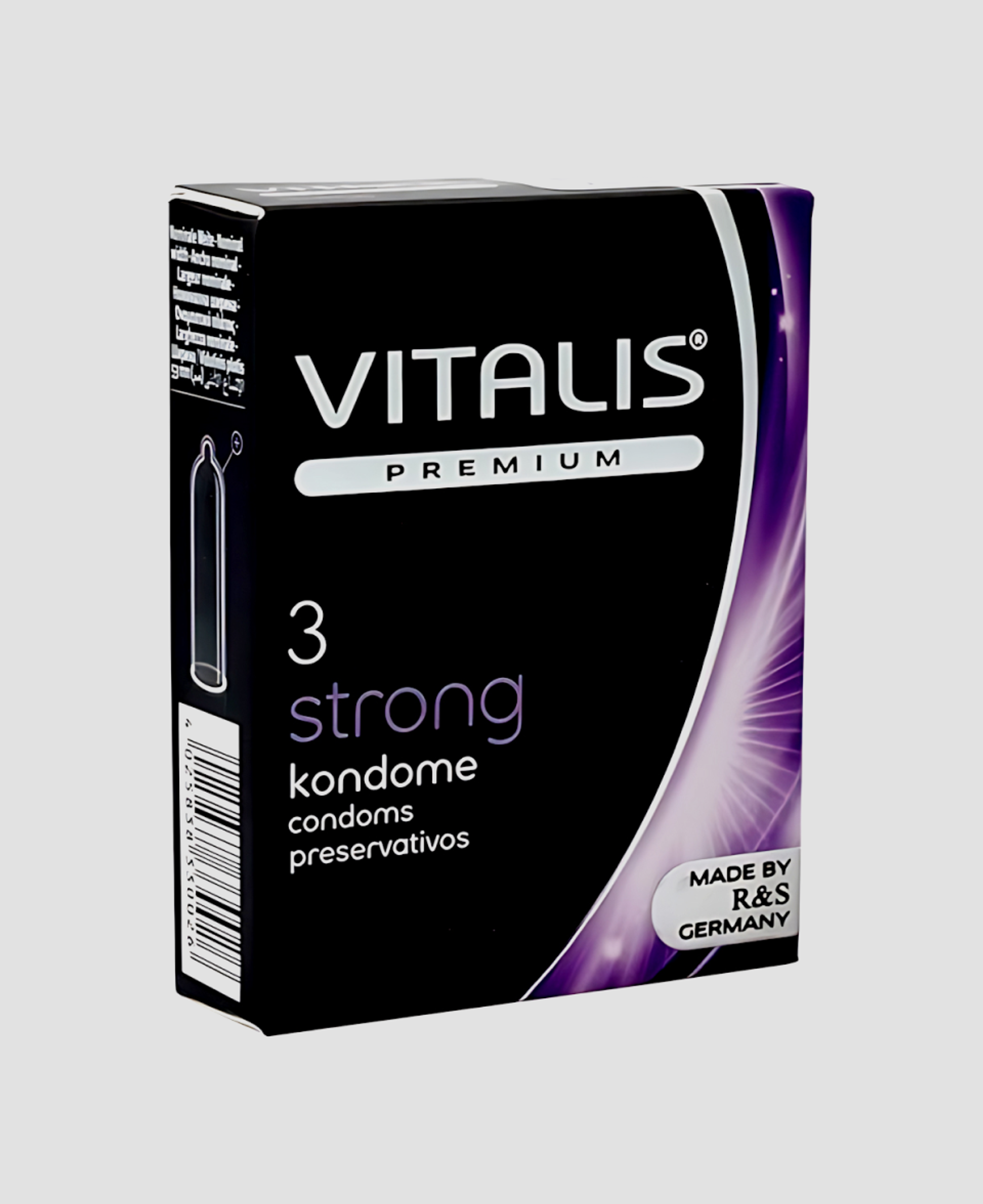 Презервативы для анального секса Vitalis Strong
