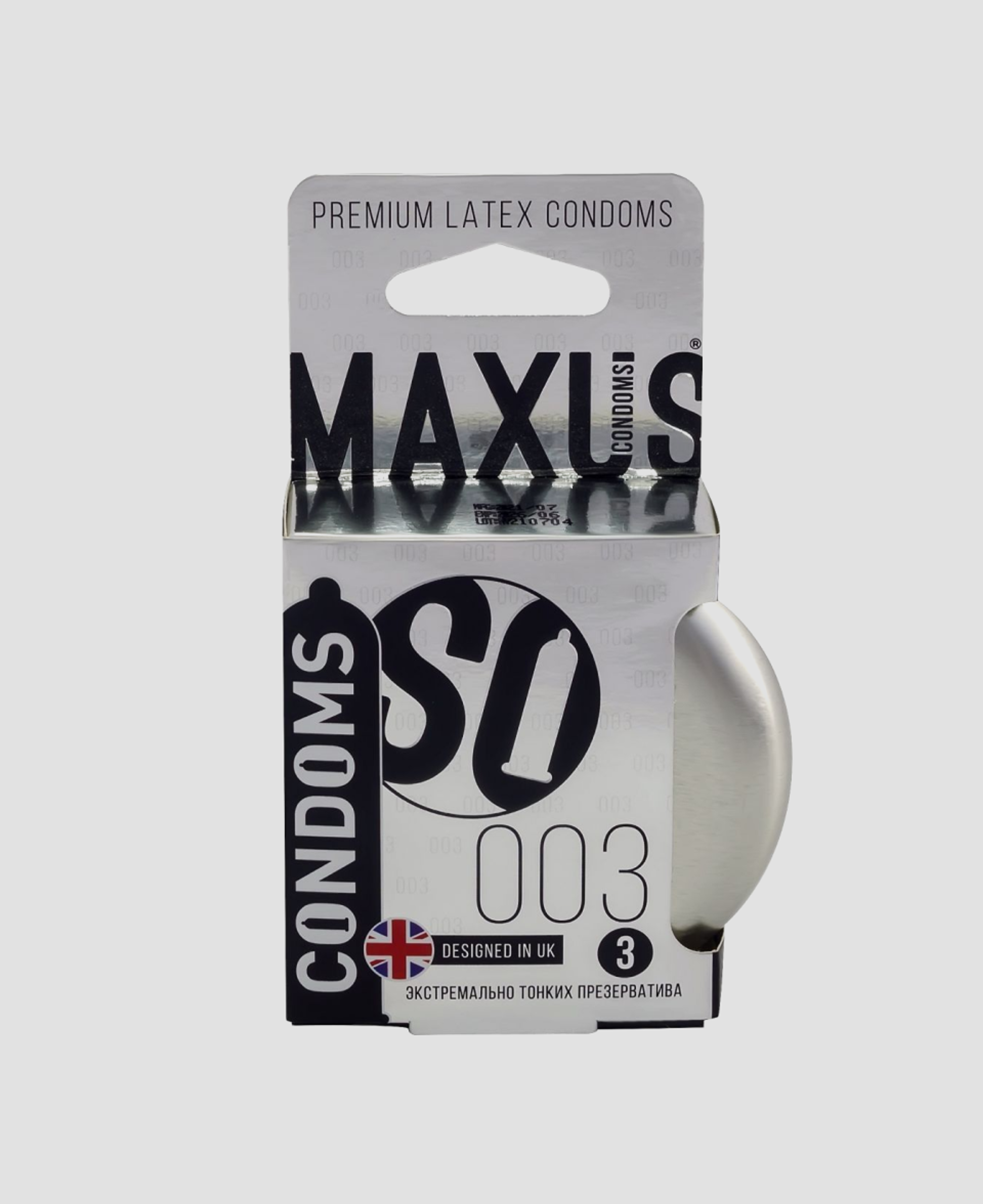 Ультратонкие презервативы Maxus 003