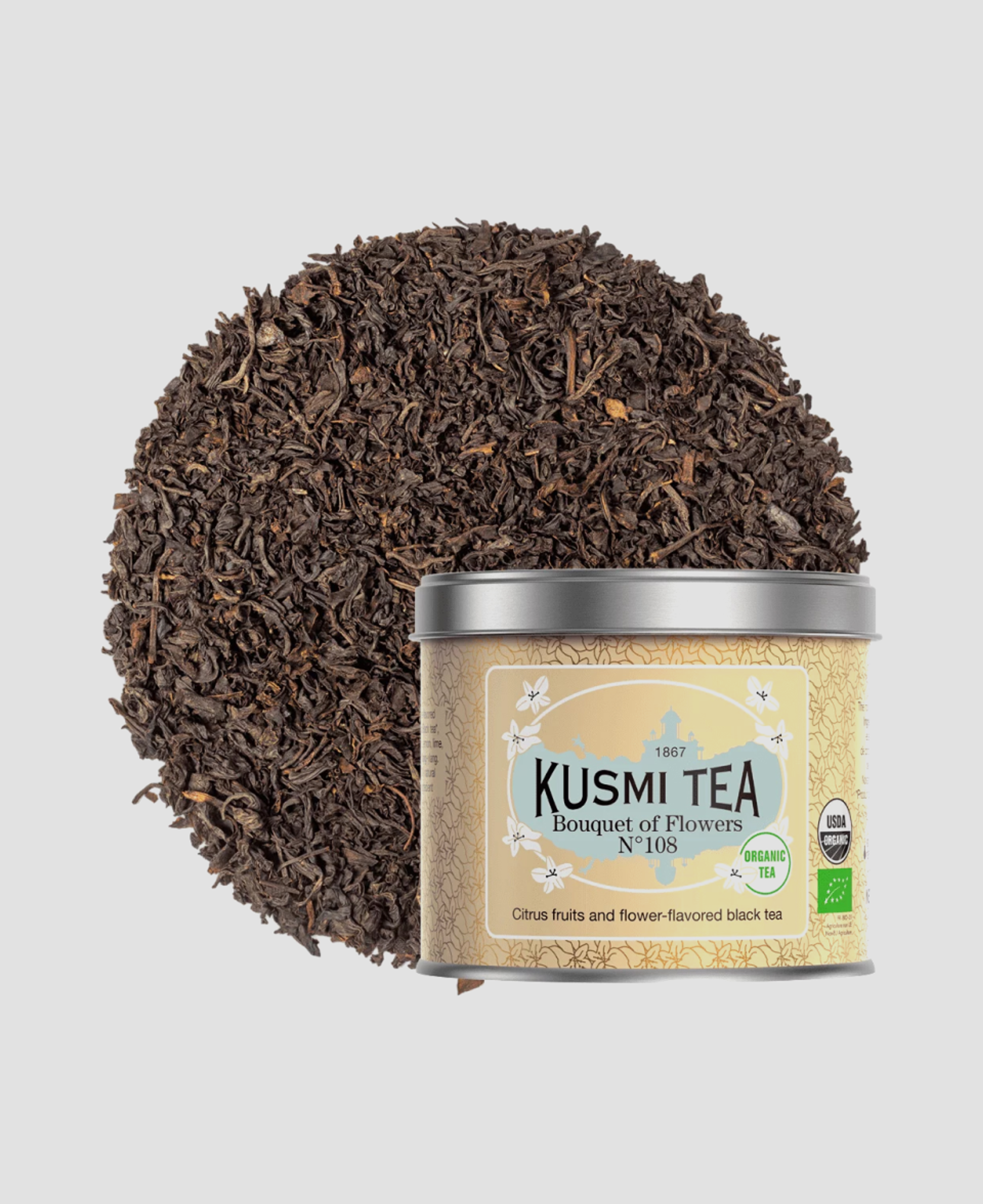 Черный чай с бергамотом Kusmi Tea 