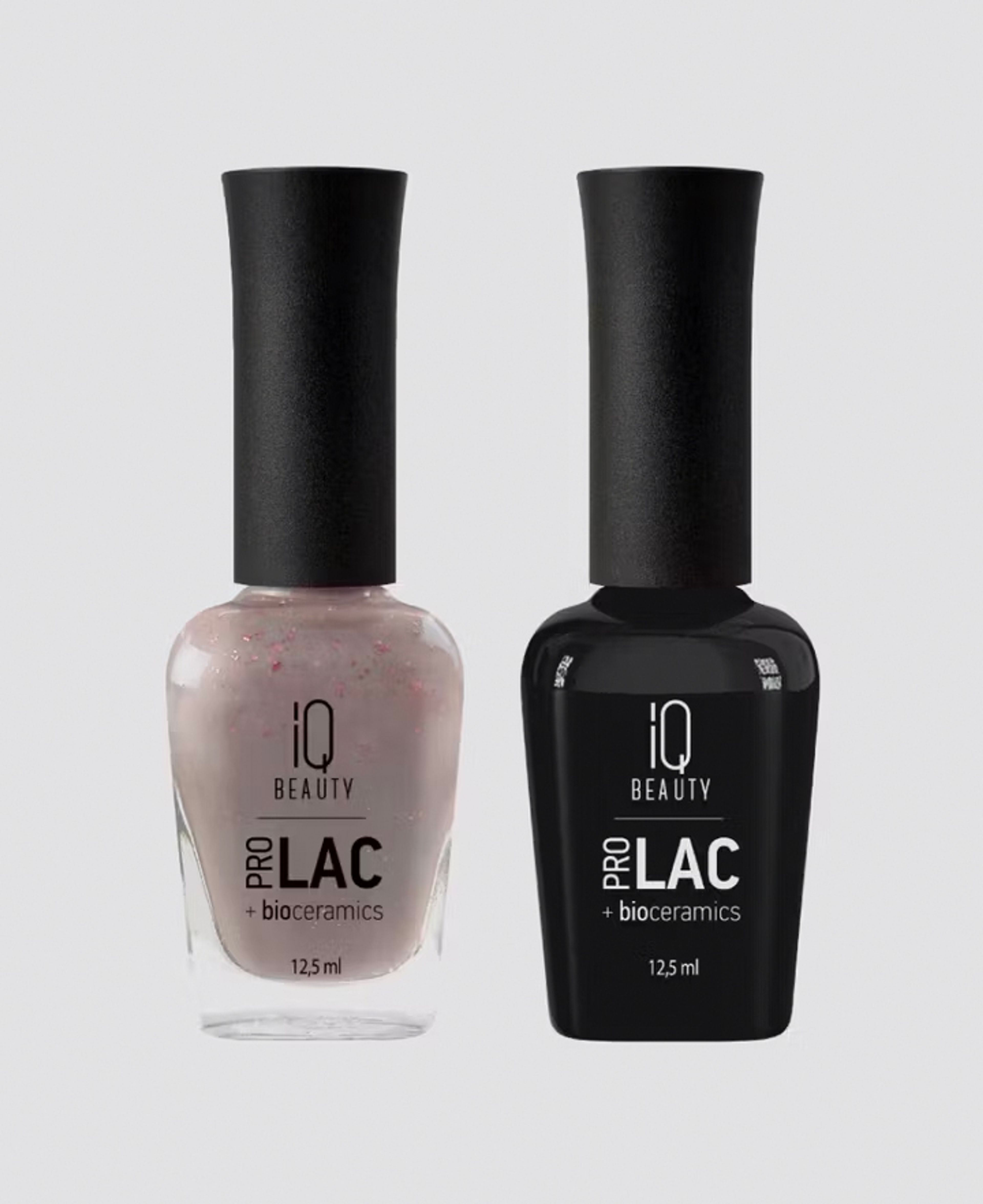 Лак для ногтей IQ Beauty Prolac +bioceramics 