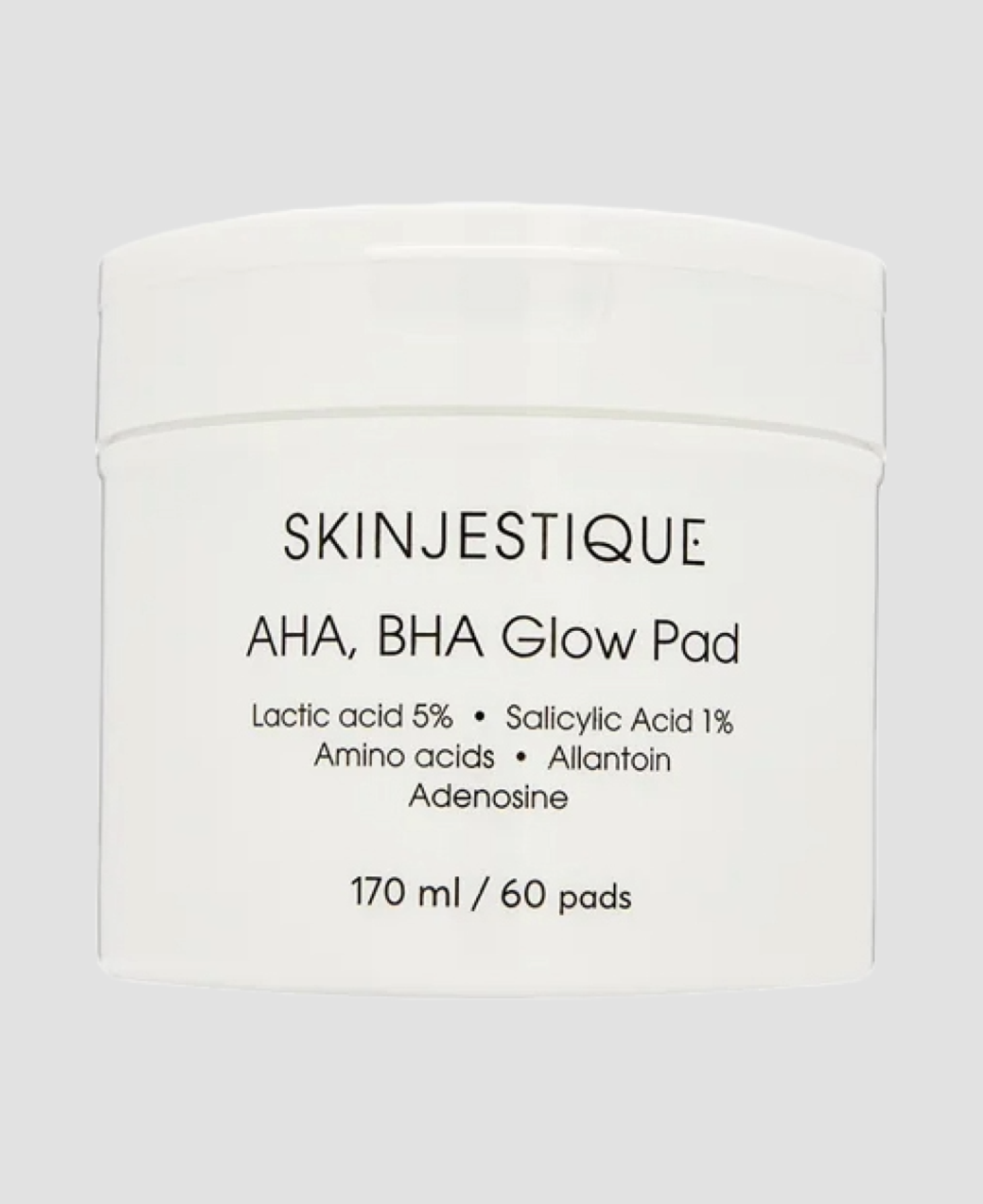 Пилинг-пэды Skinjestique AHA, BHA Glow Pad