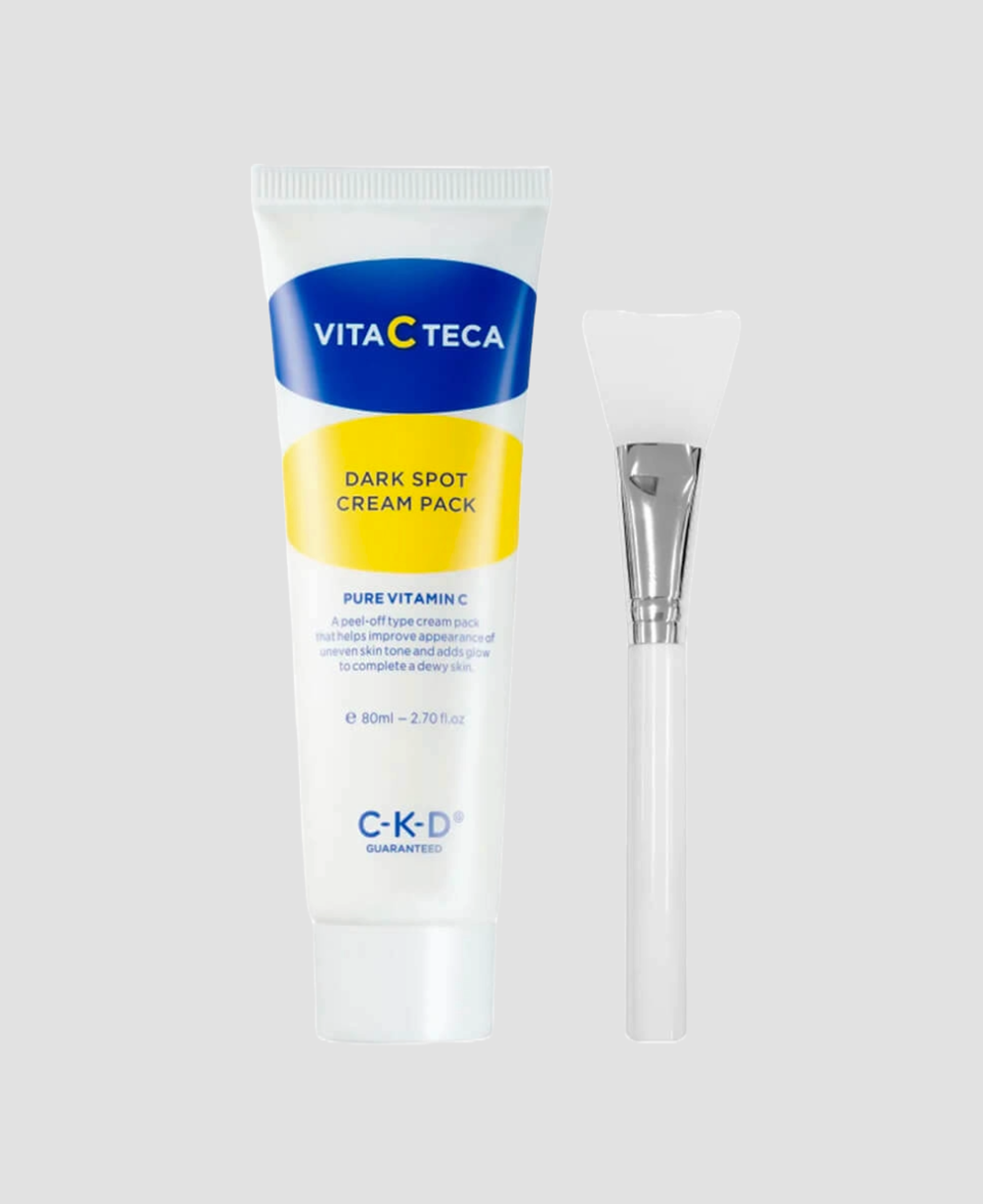 Набор с маской и кистью Ckd Vita C Teca Dark Spot Cream Pack