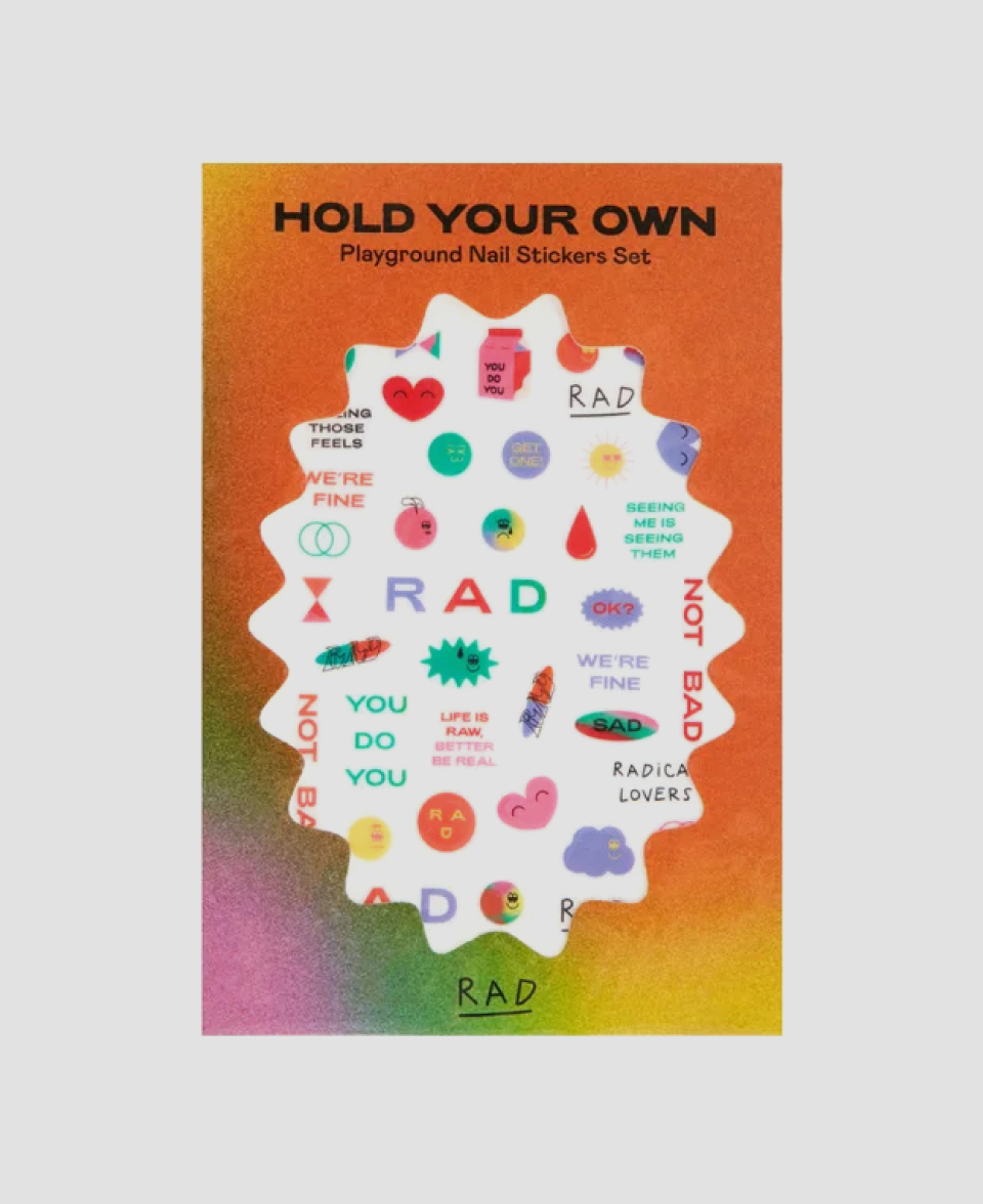 Наклейки на ногти Rad