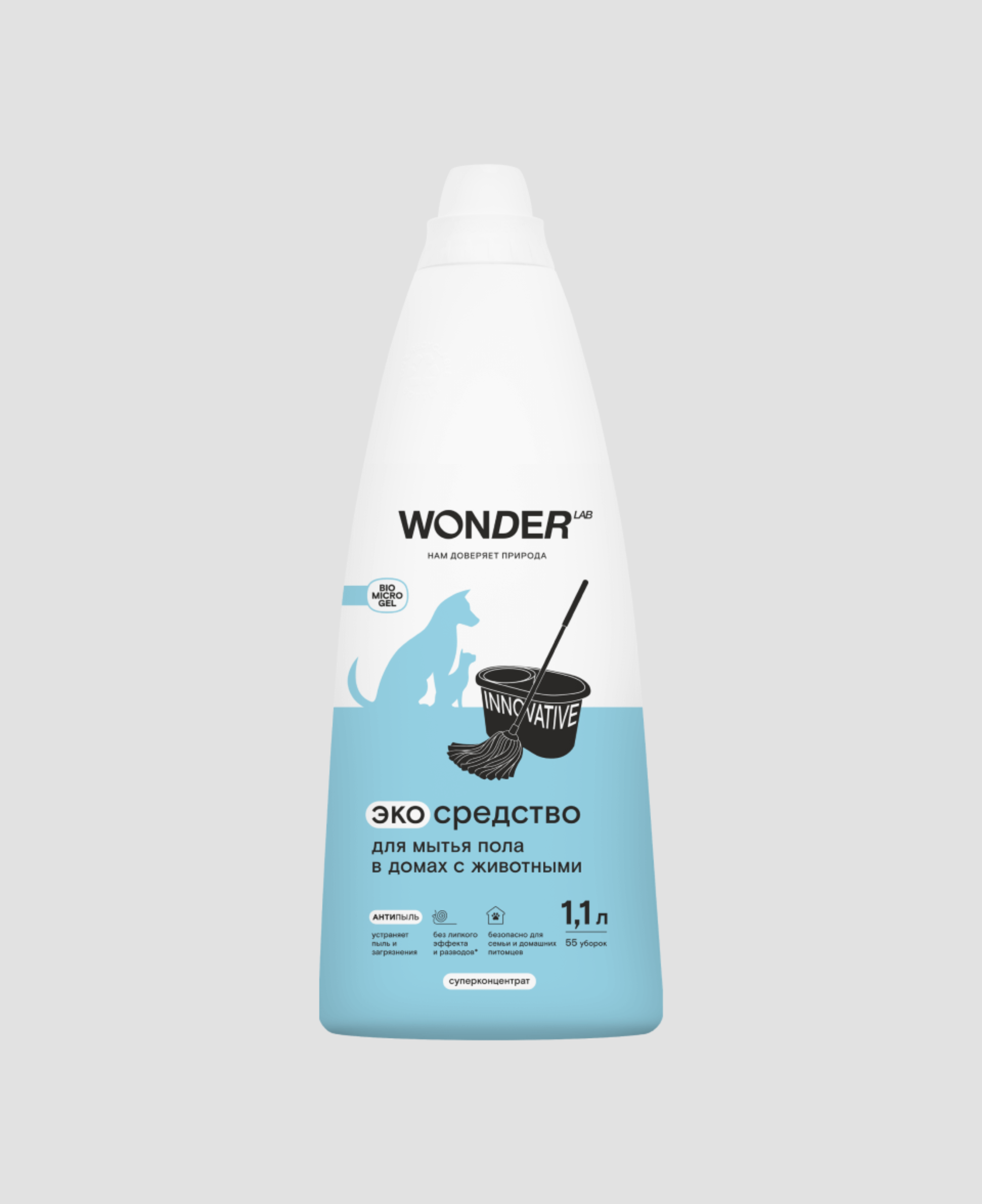 Средство для мытья пола Wonder Lab 