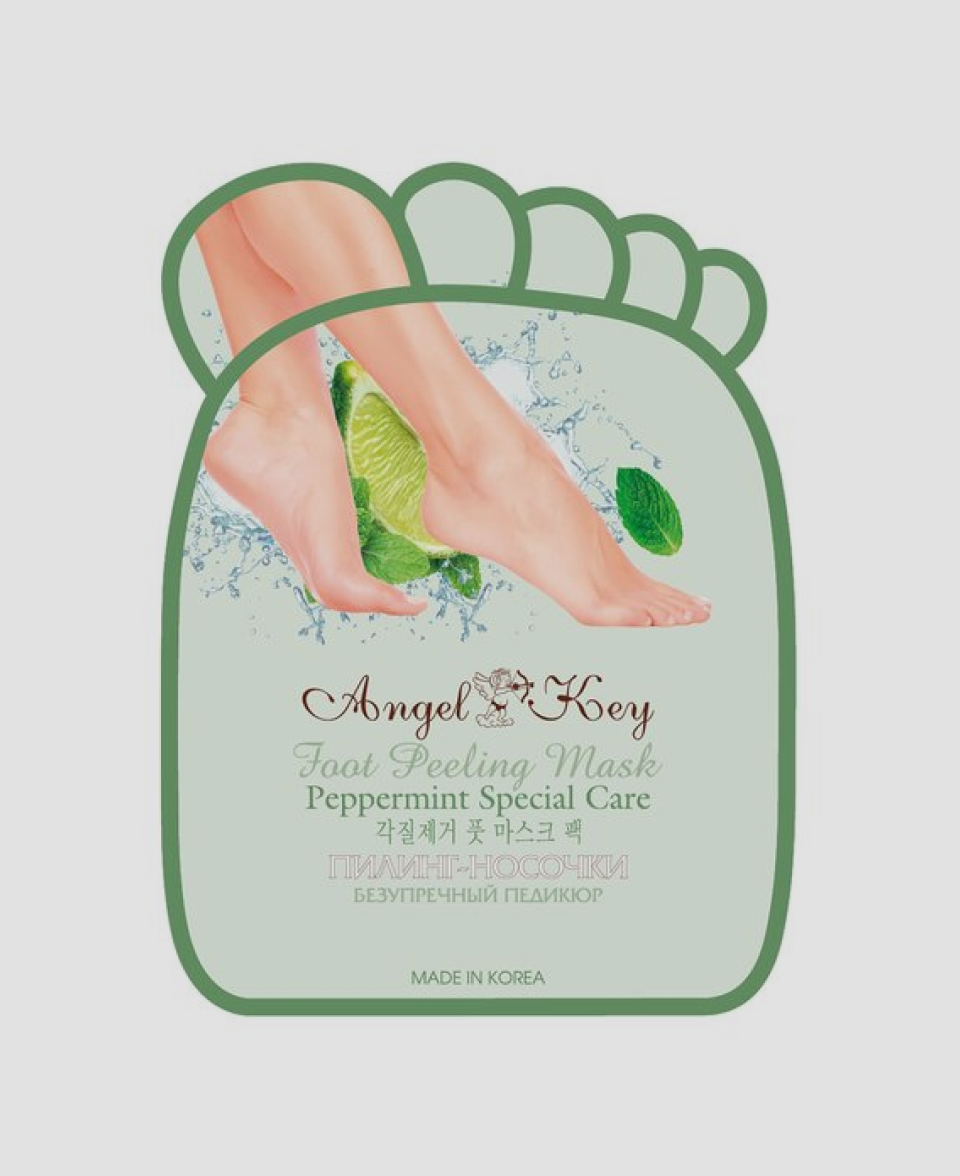 Пилинг-носочки Angel Key Peppermint Special Care
