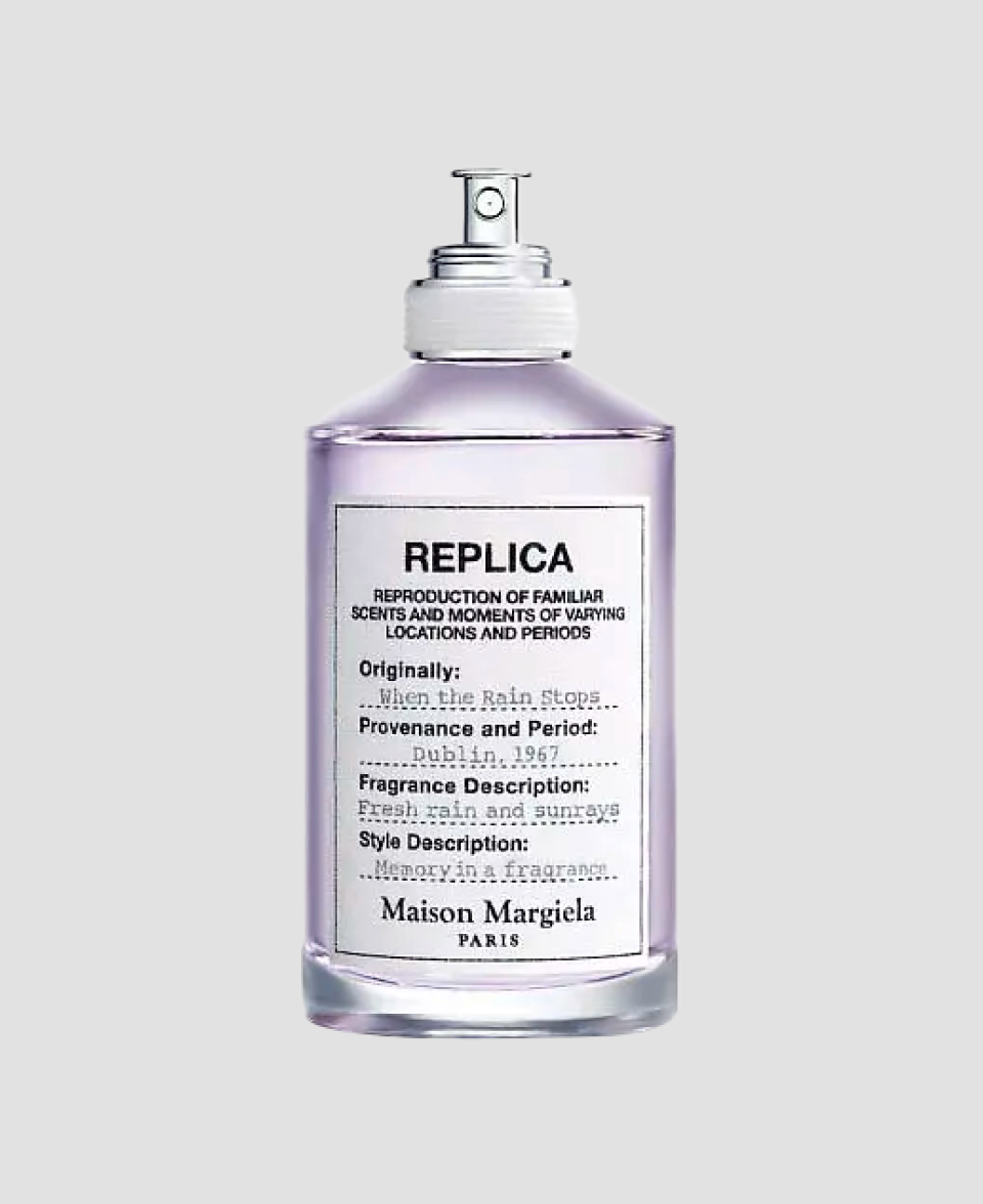Туалетная вода Replica When The Rain Stops