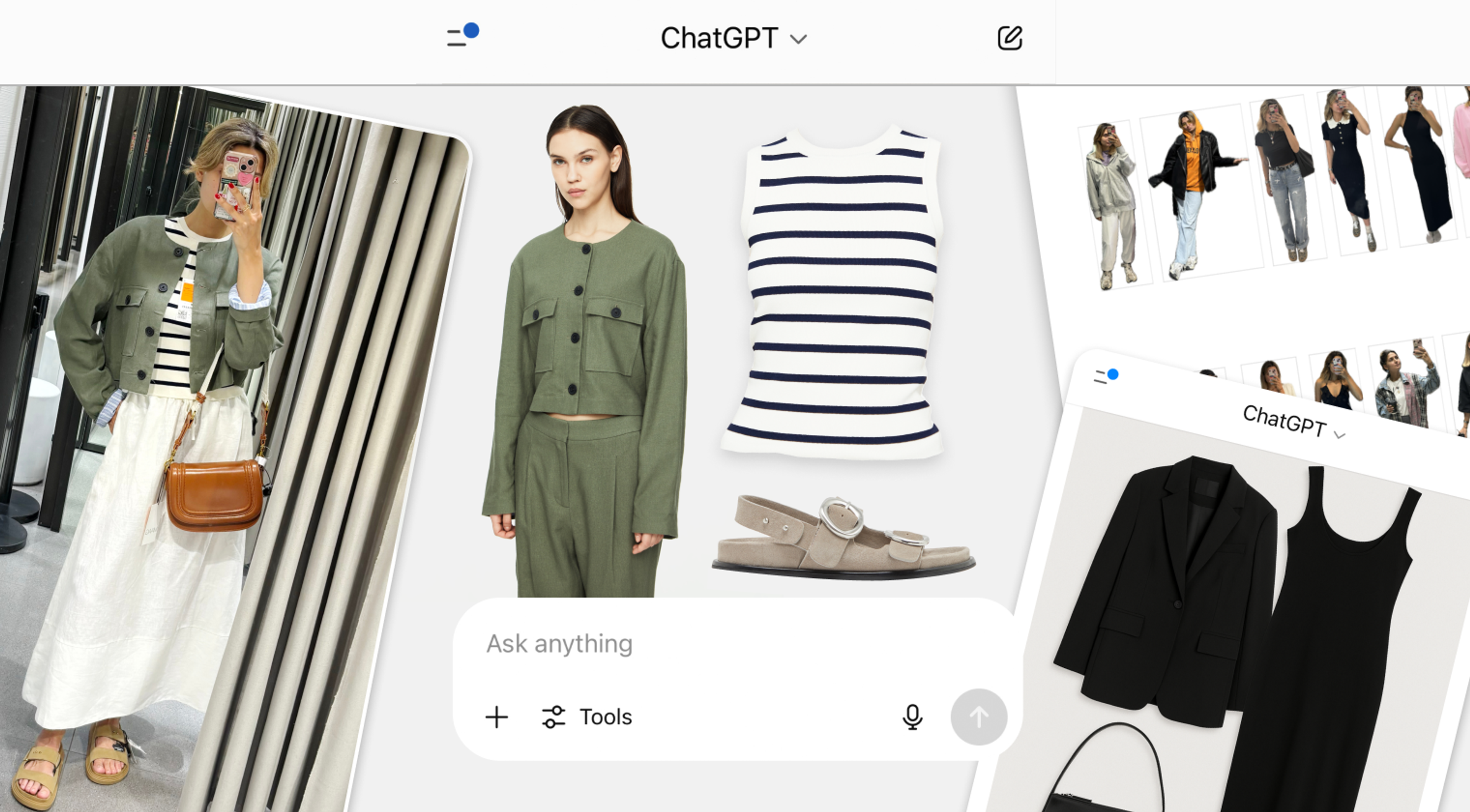 Я попросила Chat GPT найти вещи в моем стиле. Приглашаю на примерку