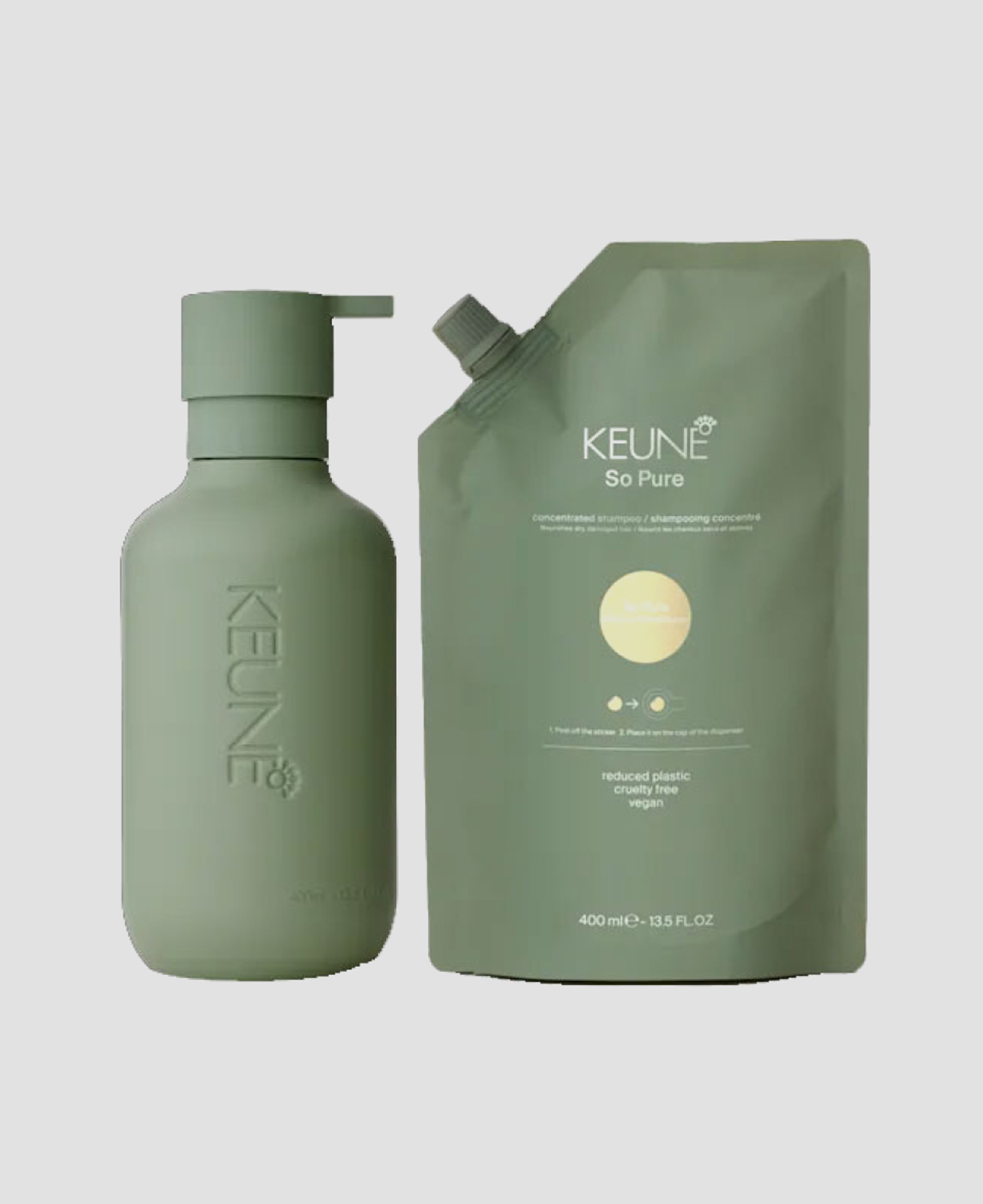 Кондиционер c рефилом Keune So Pure Restore