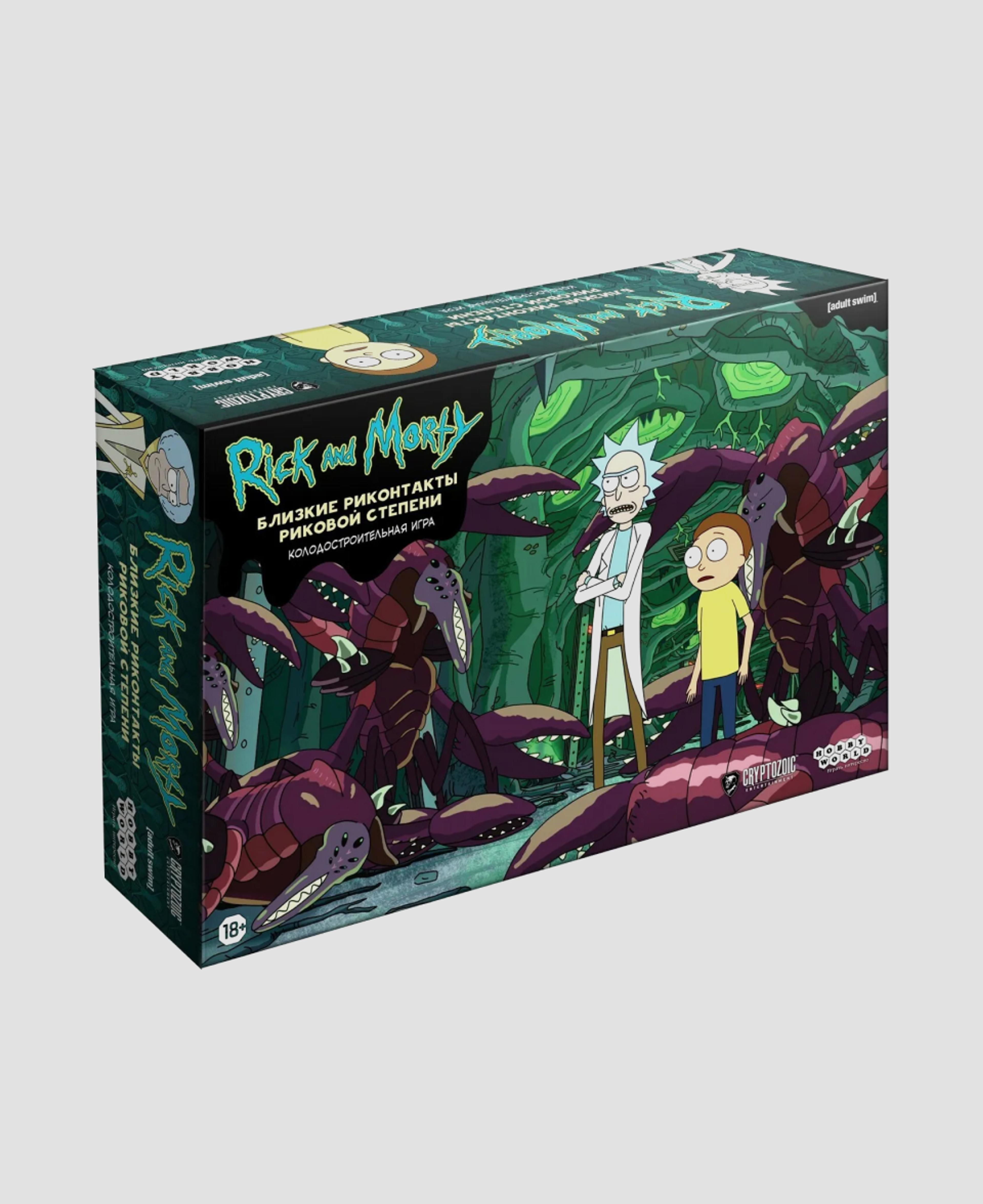 Настольная игра «Рик и Морти. Близкие риконтакты риковой степени»