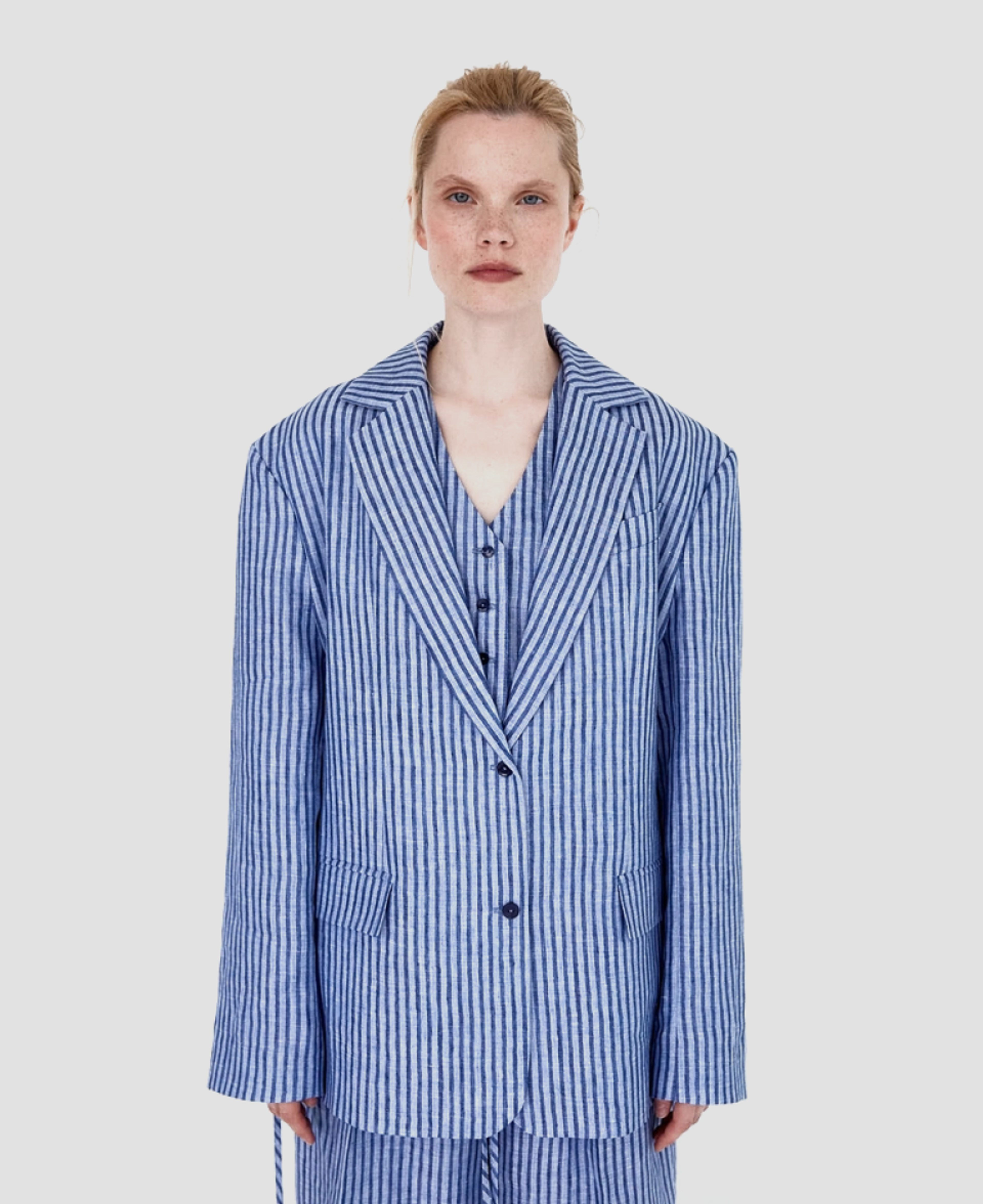 Жакет Hiss изо льна Brunello Cucinelli