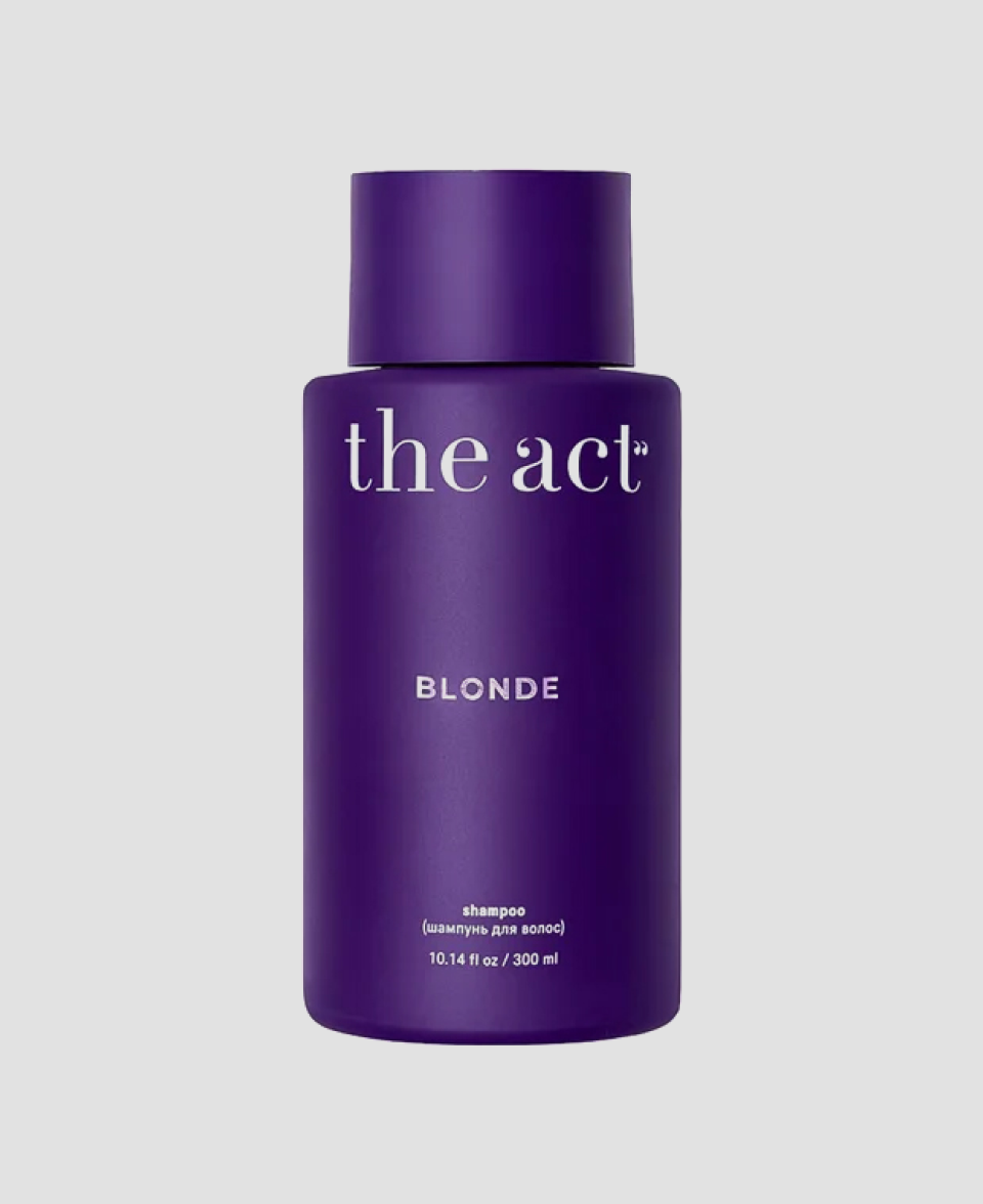 Фиолетовый шампунь The Act Blonde