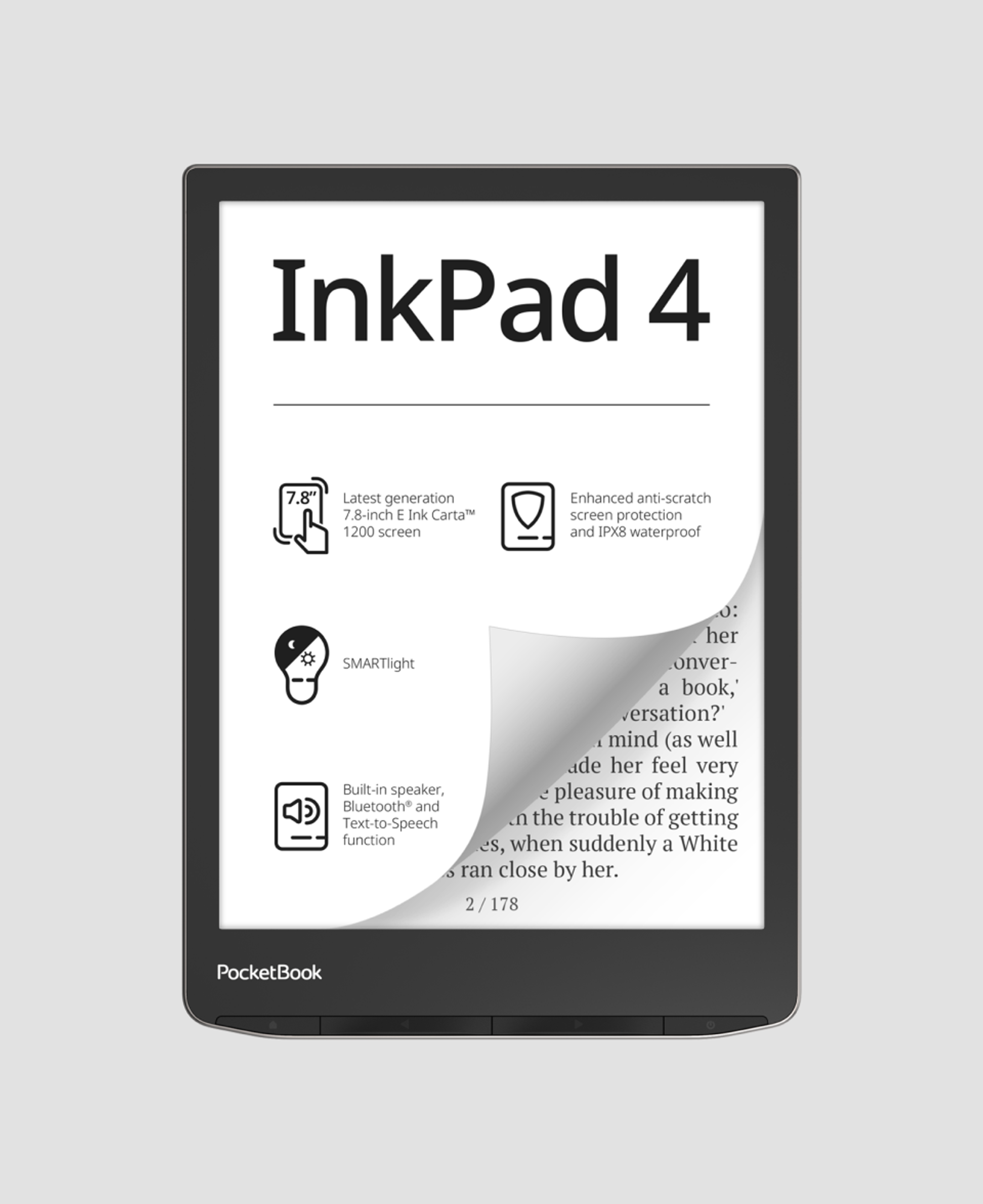 Электронная книга PocketBook 743G InkPad 4