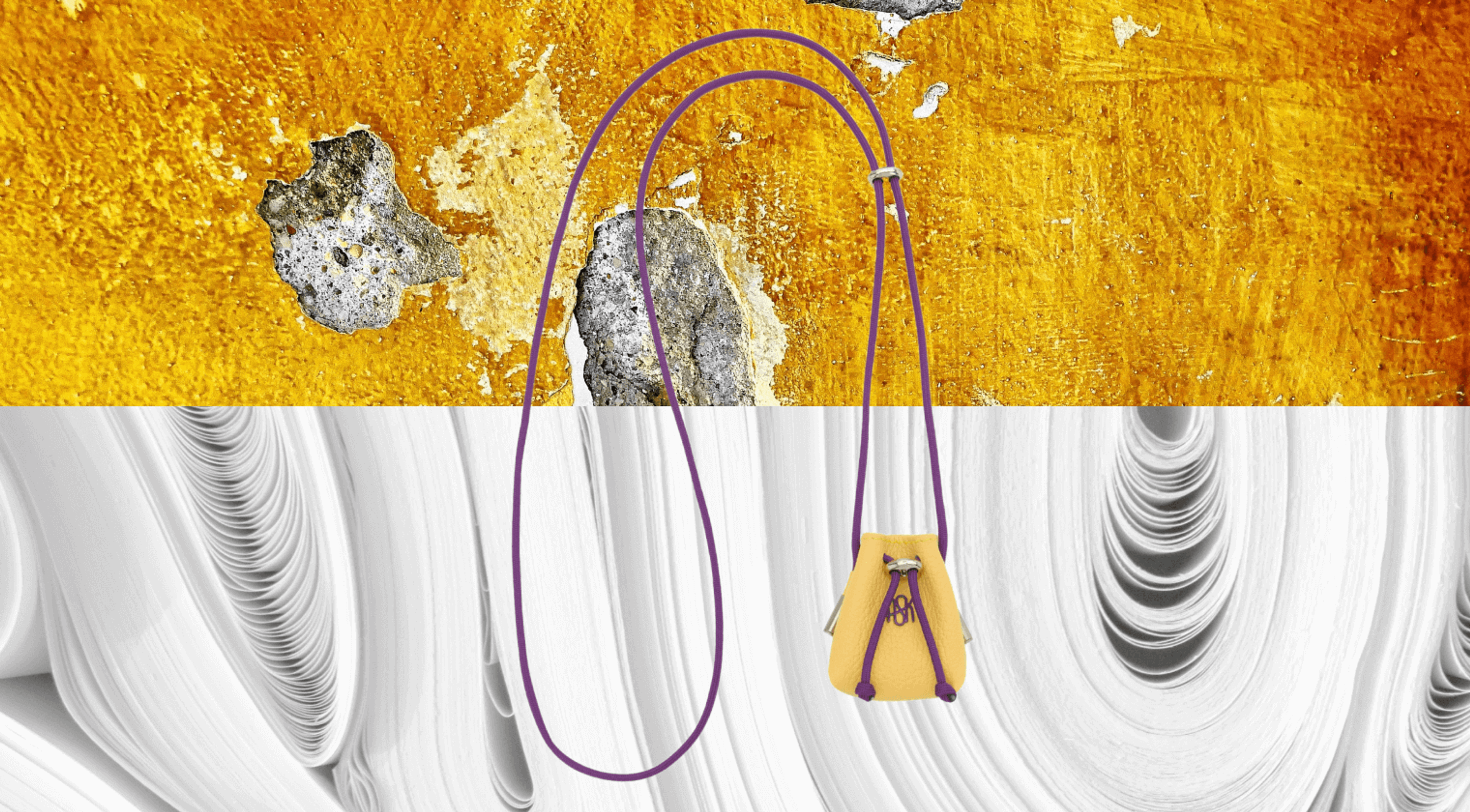 Кожаный кисет Ask Studio