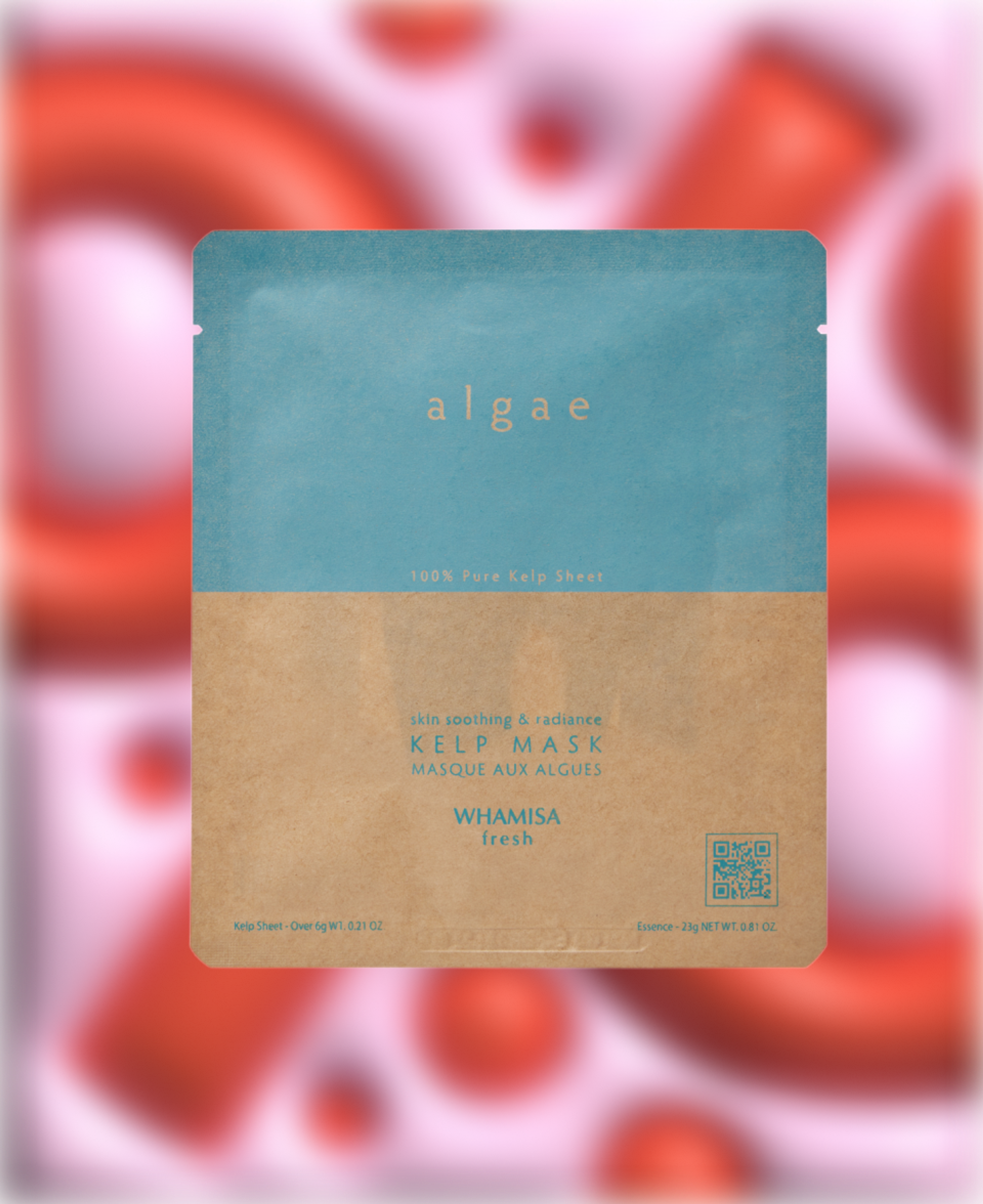 Маска из водорослей