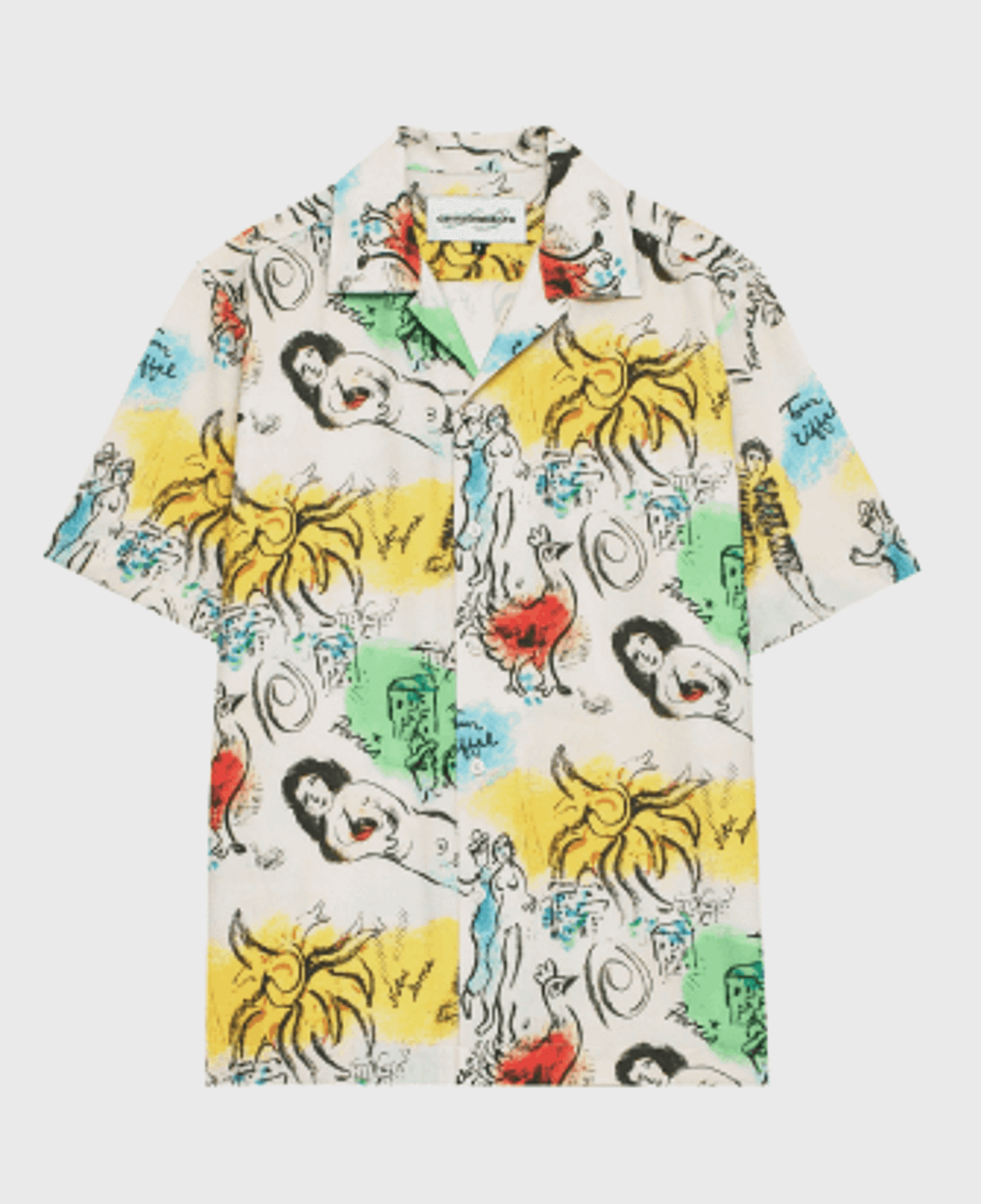 Рубашка Carne Bollente Midnight Paris