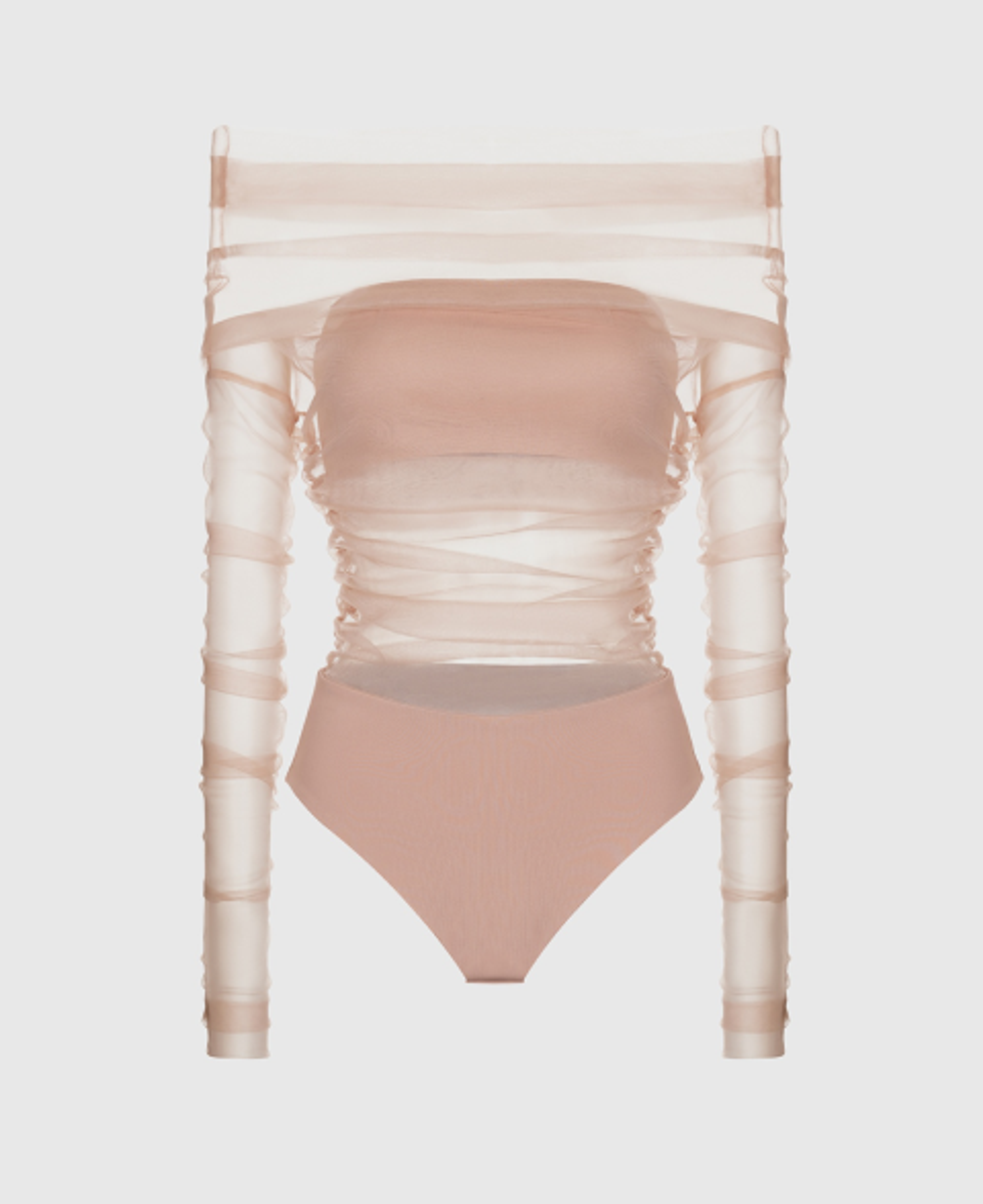 Топ Namelazz Net Bodysuit 