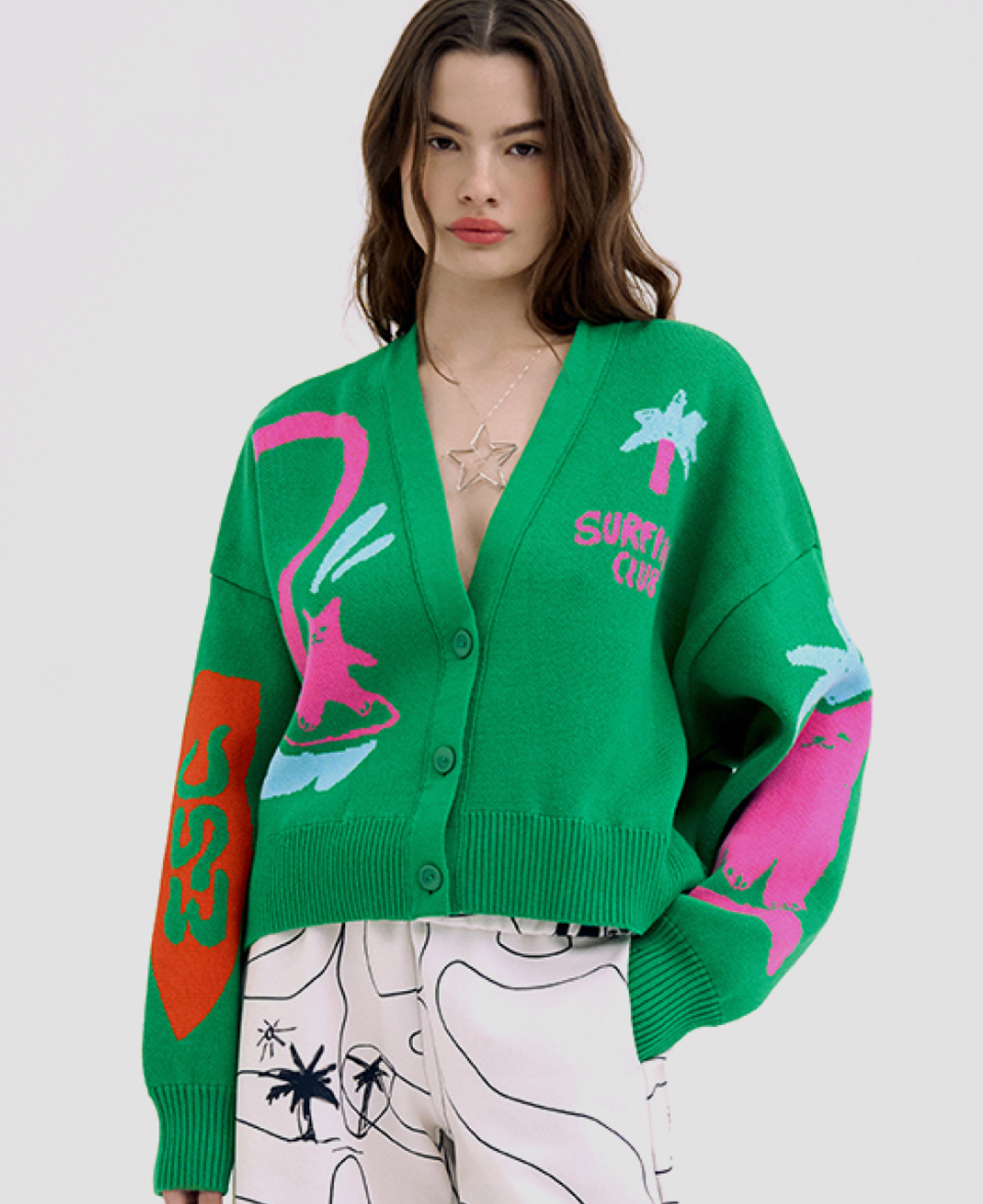 Кардиган Eve & Esther Cat Surf